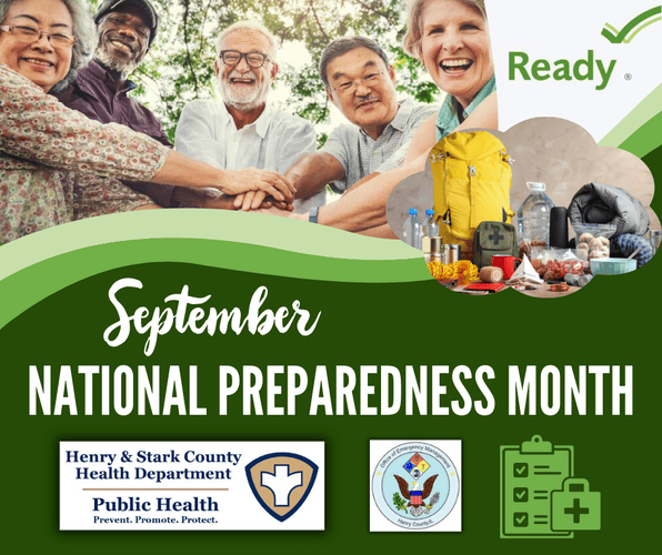 September is National Preparedness Month Emphasizing Safety Starts at Home