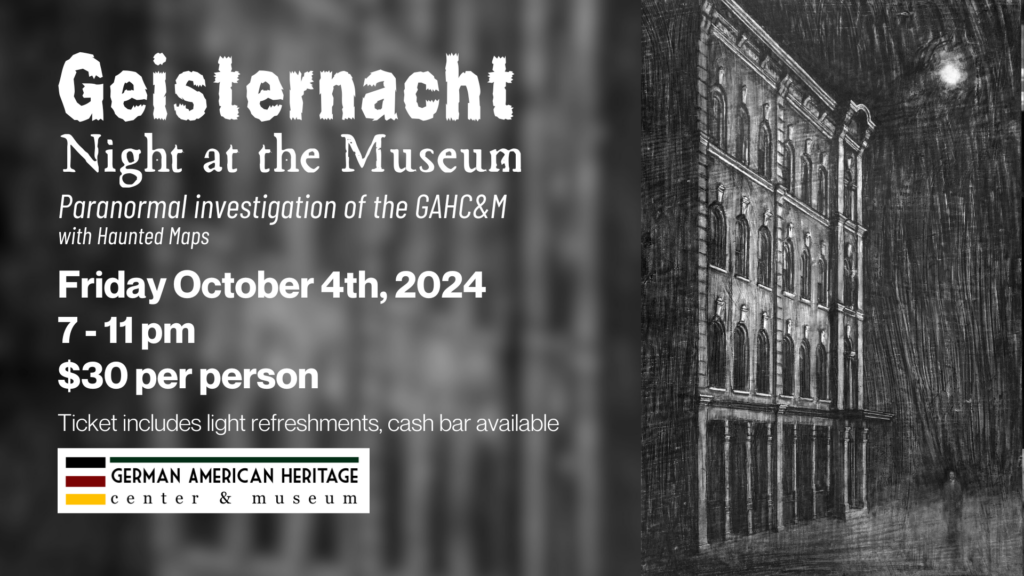 Geisternacht Paranormal Investigation, September 27