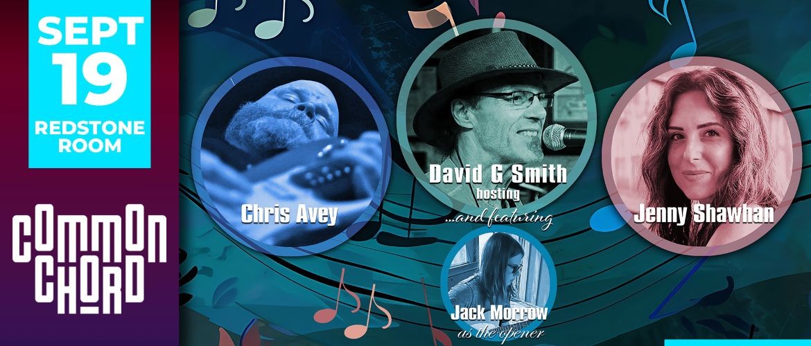 Songwriter Sessions w/ David G. Smith, Chris Avey, Jenny Shawhan, and Jack Morrow, September 19