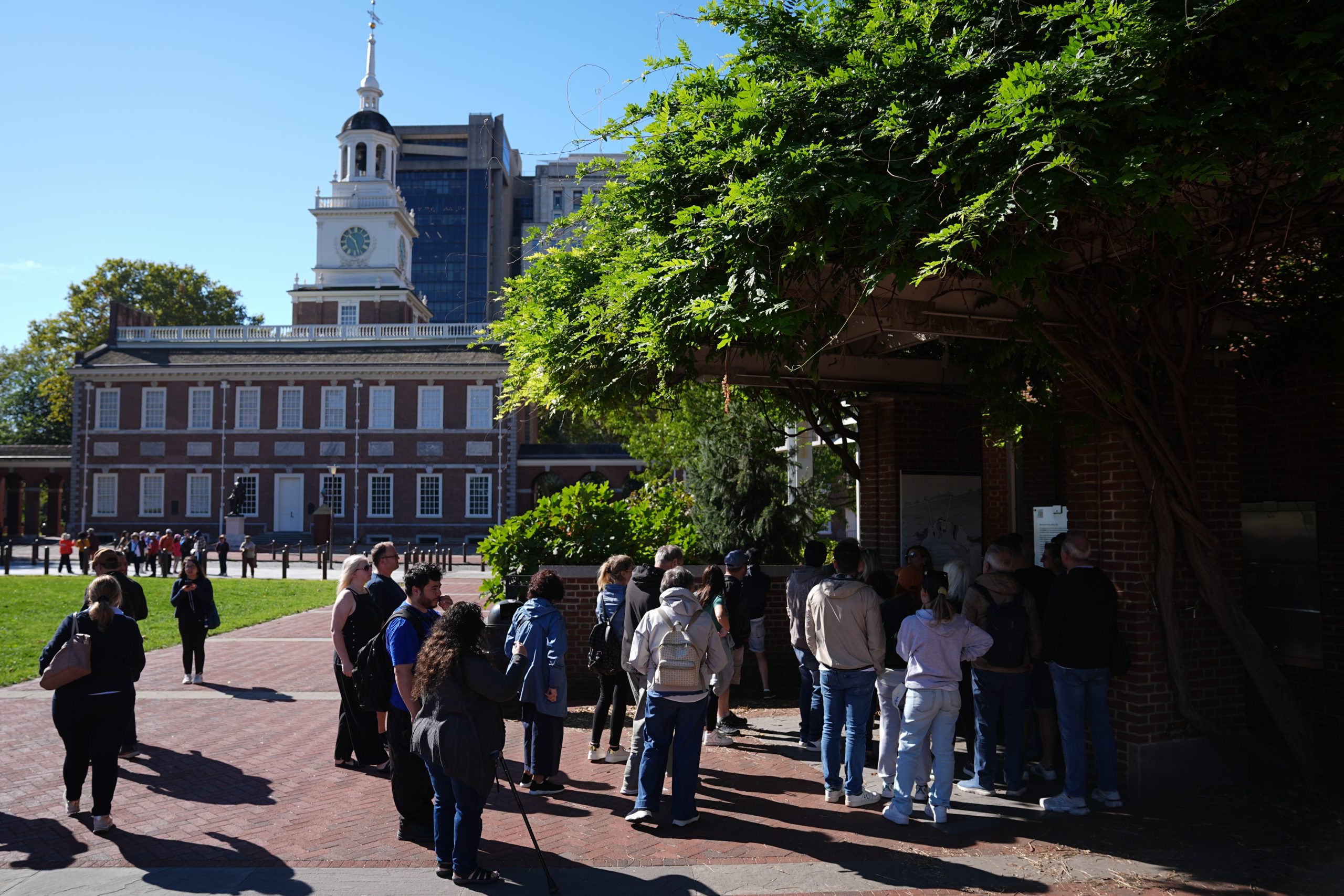 National parks will remain ‘generally’ open during the shutdown, but Liberty Bell doors are closed