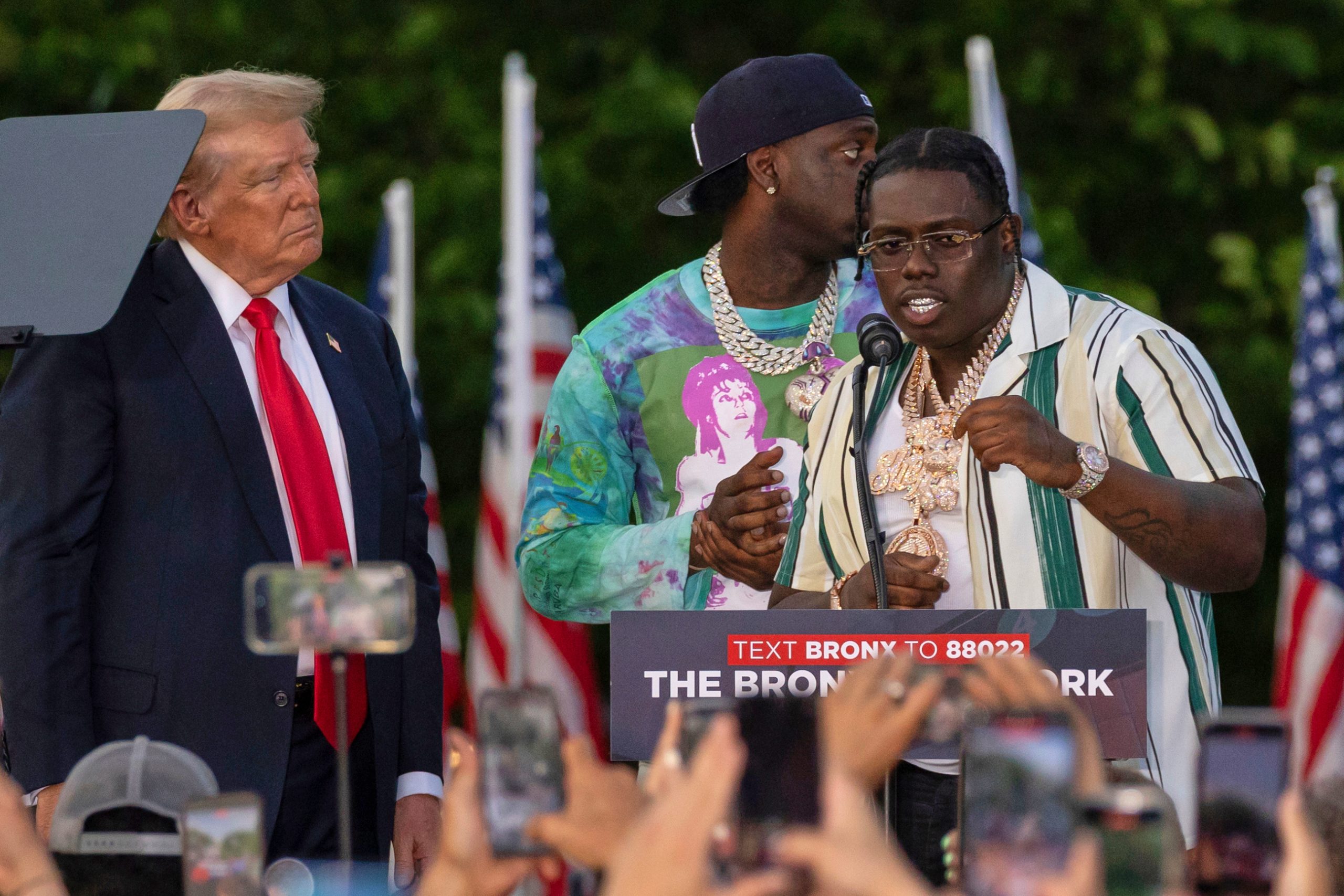 New York rapper who joined Trump at campaign rally sentenced to 5 years for attempted murder