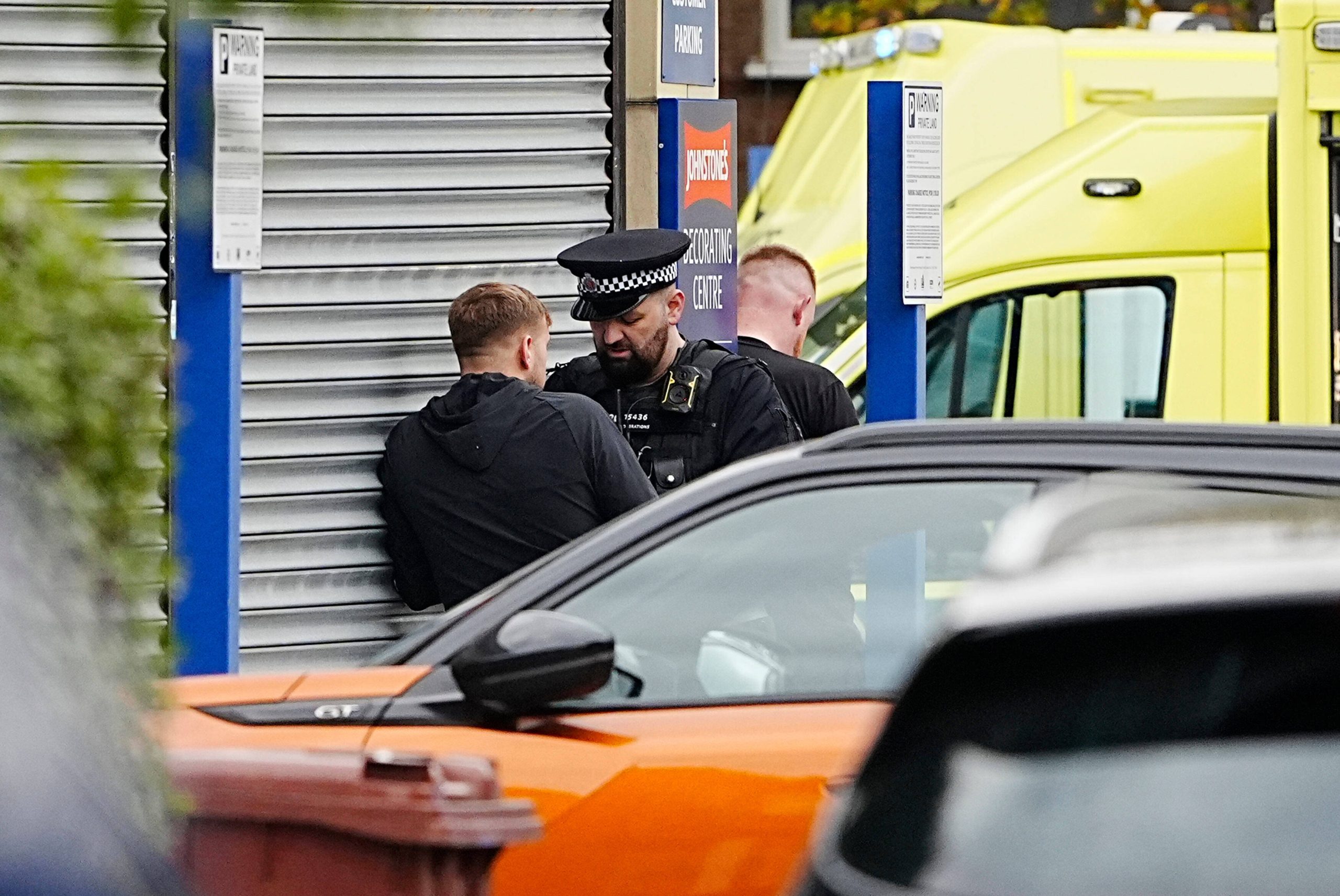 UK police say 4 people injured after car ramming and stabbing outside synagogue in Manchester