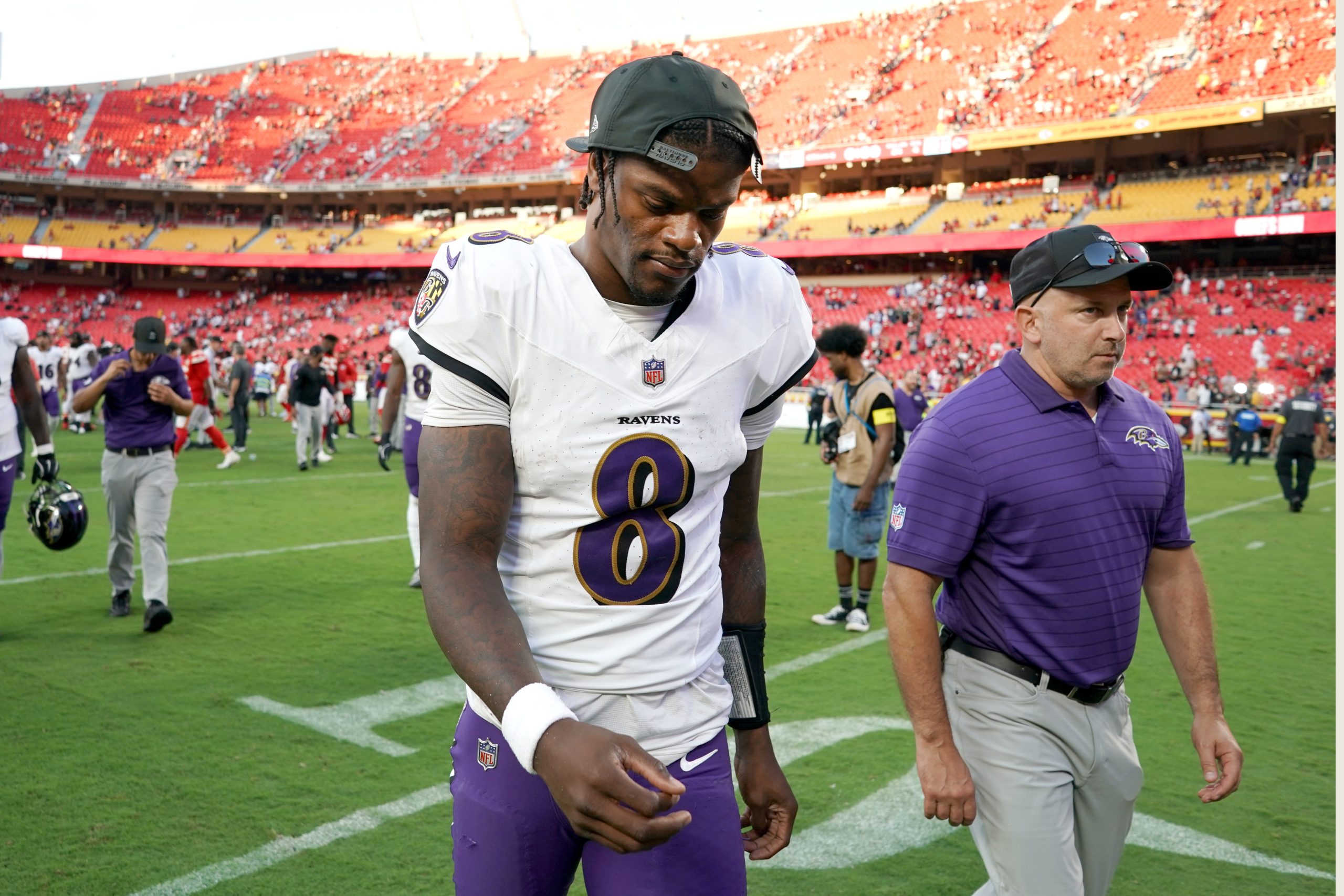 Still no Lamar Jackson, but Nate Wiggins and Ronnie Stanley return to practice for the Ravens