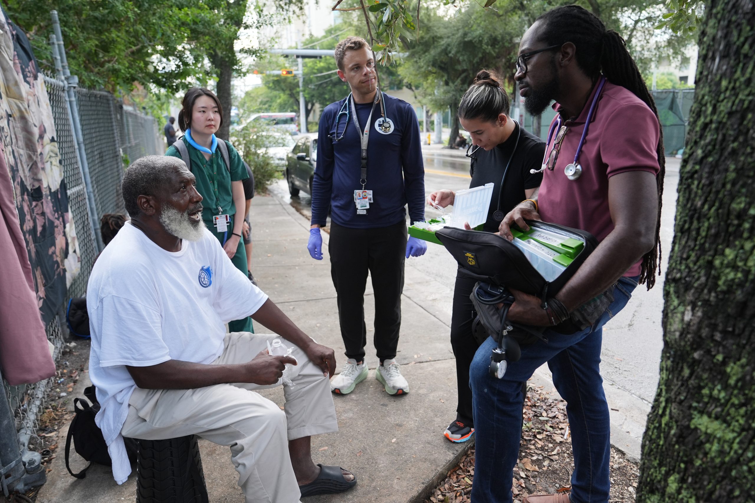 How a Miami health care group is meeting homeless patients where they live