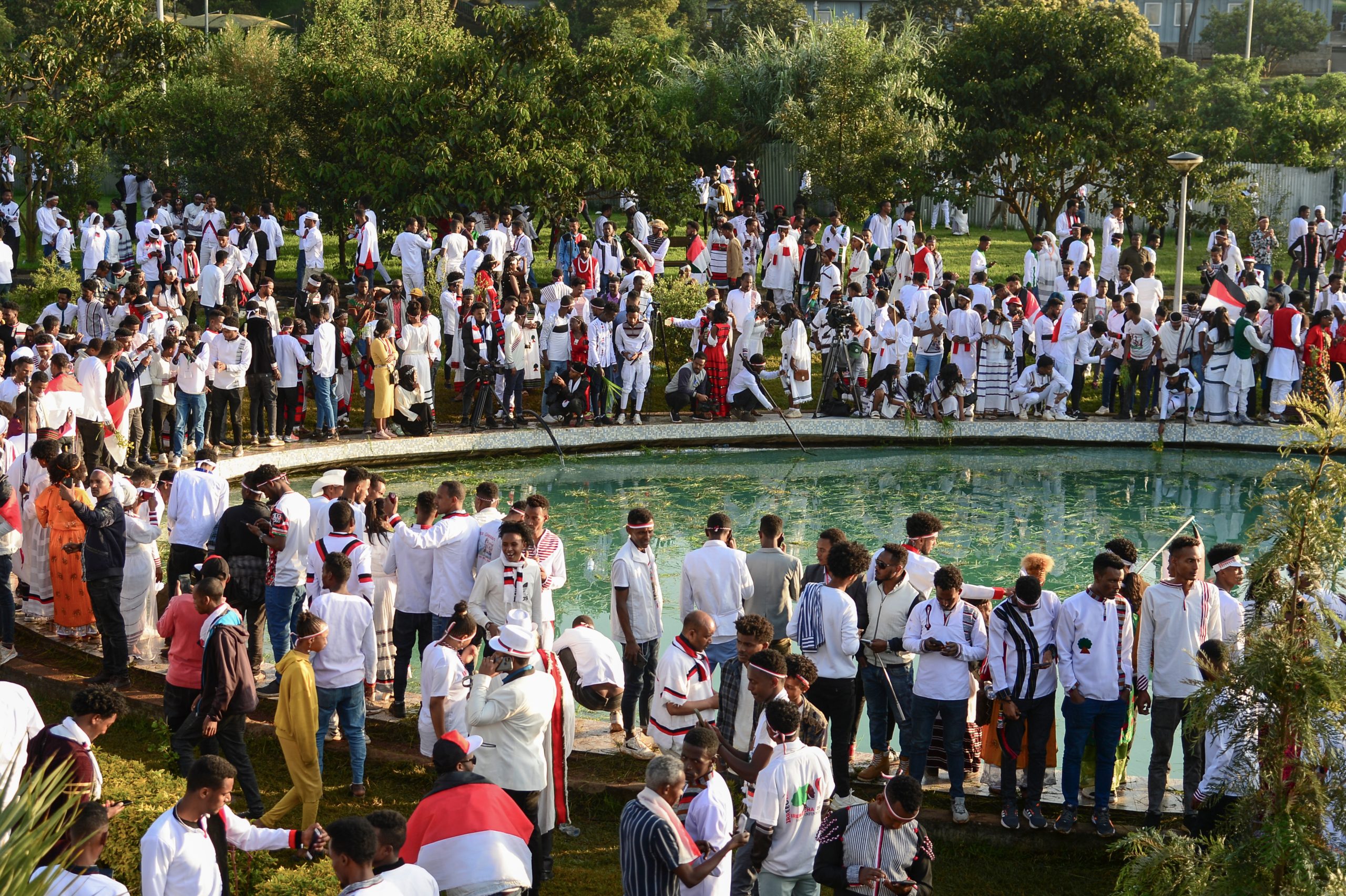 Thousands gather for Ethiopia’s thanksgiving festival