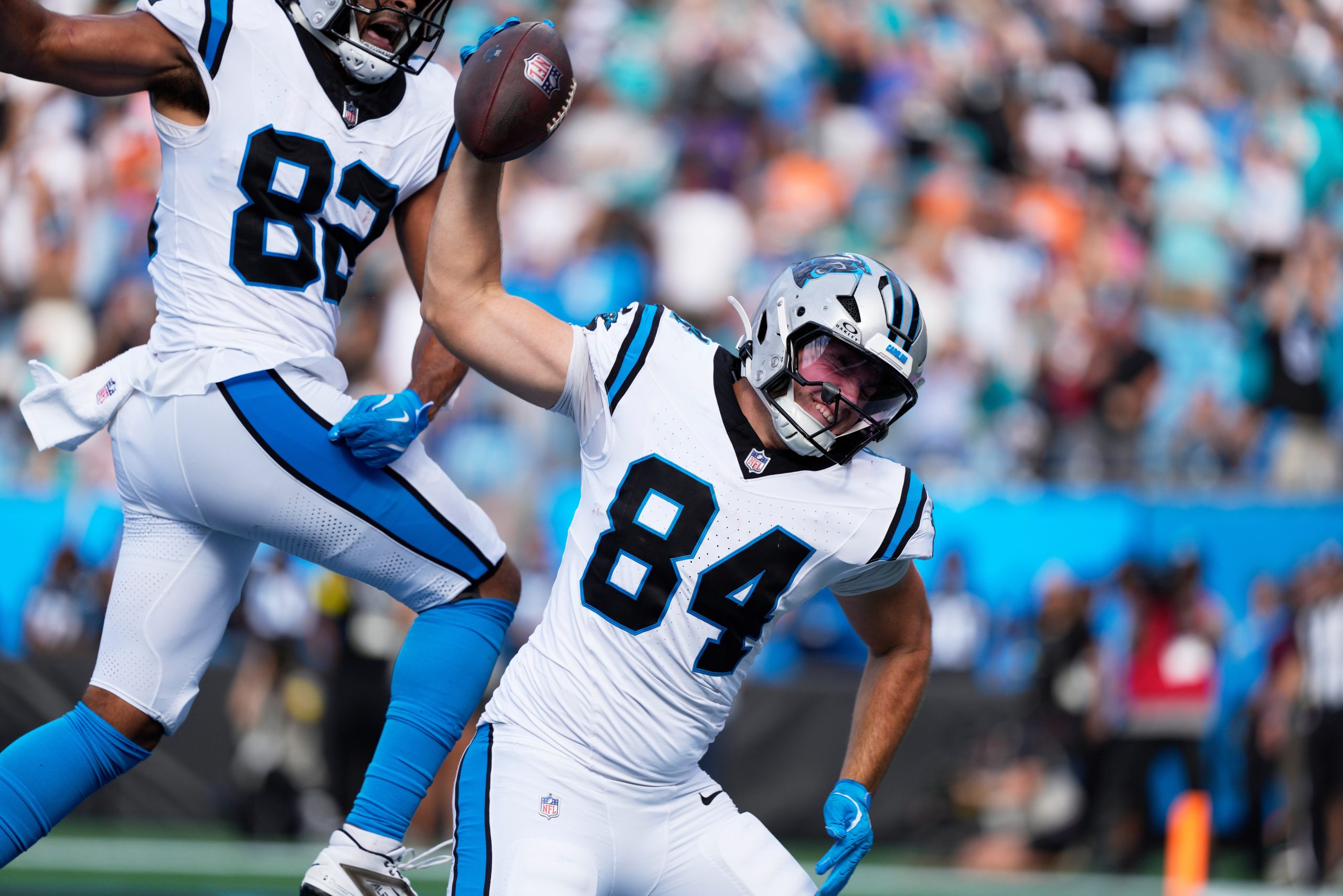 Bryce Young, Rico Dowdle help Panthers rally from 17 points down to beat Dolphins 27-24