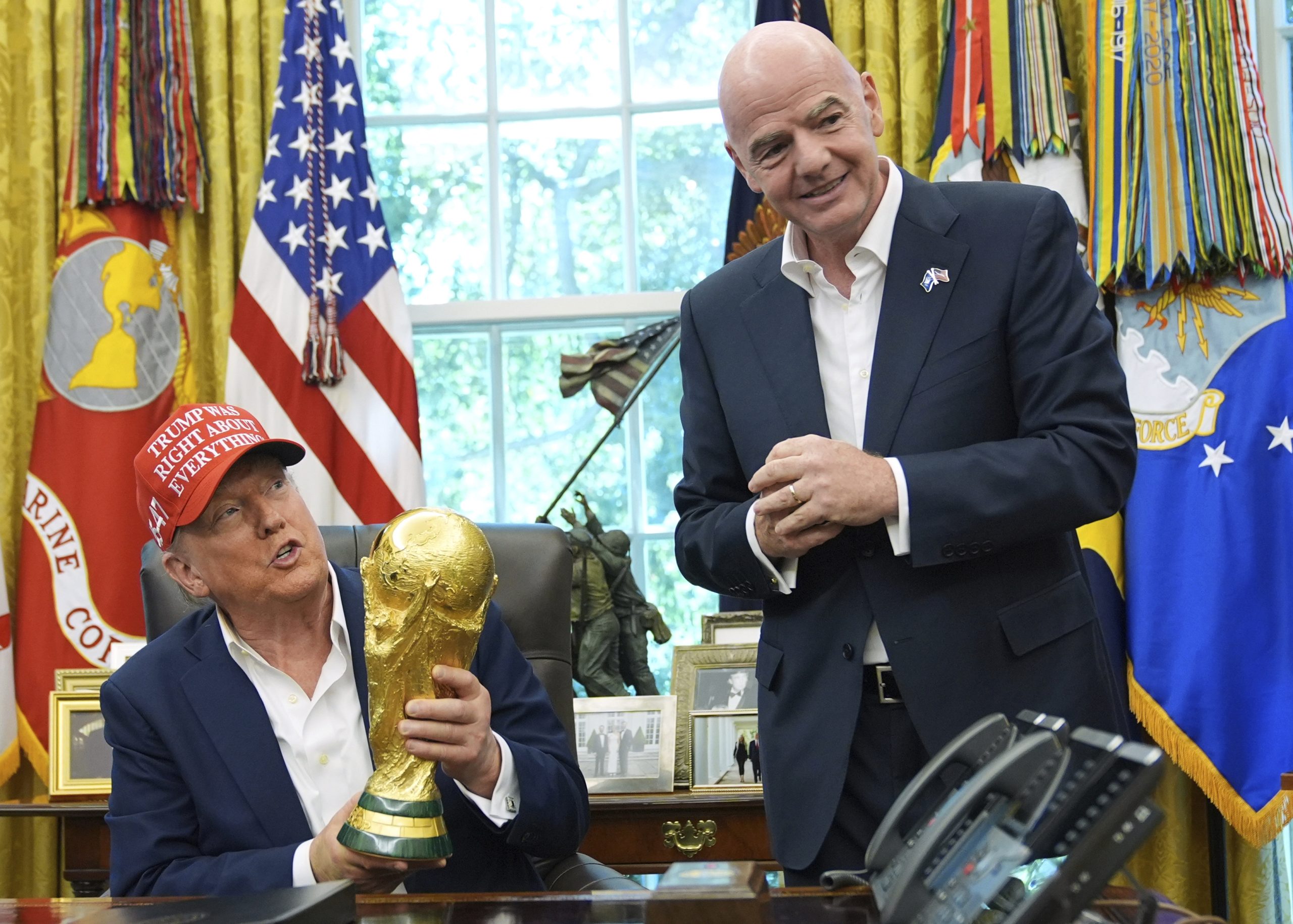 Trump and Infantino: How a friendship is shaping the World Cup