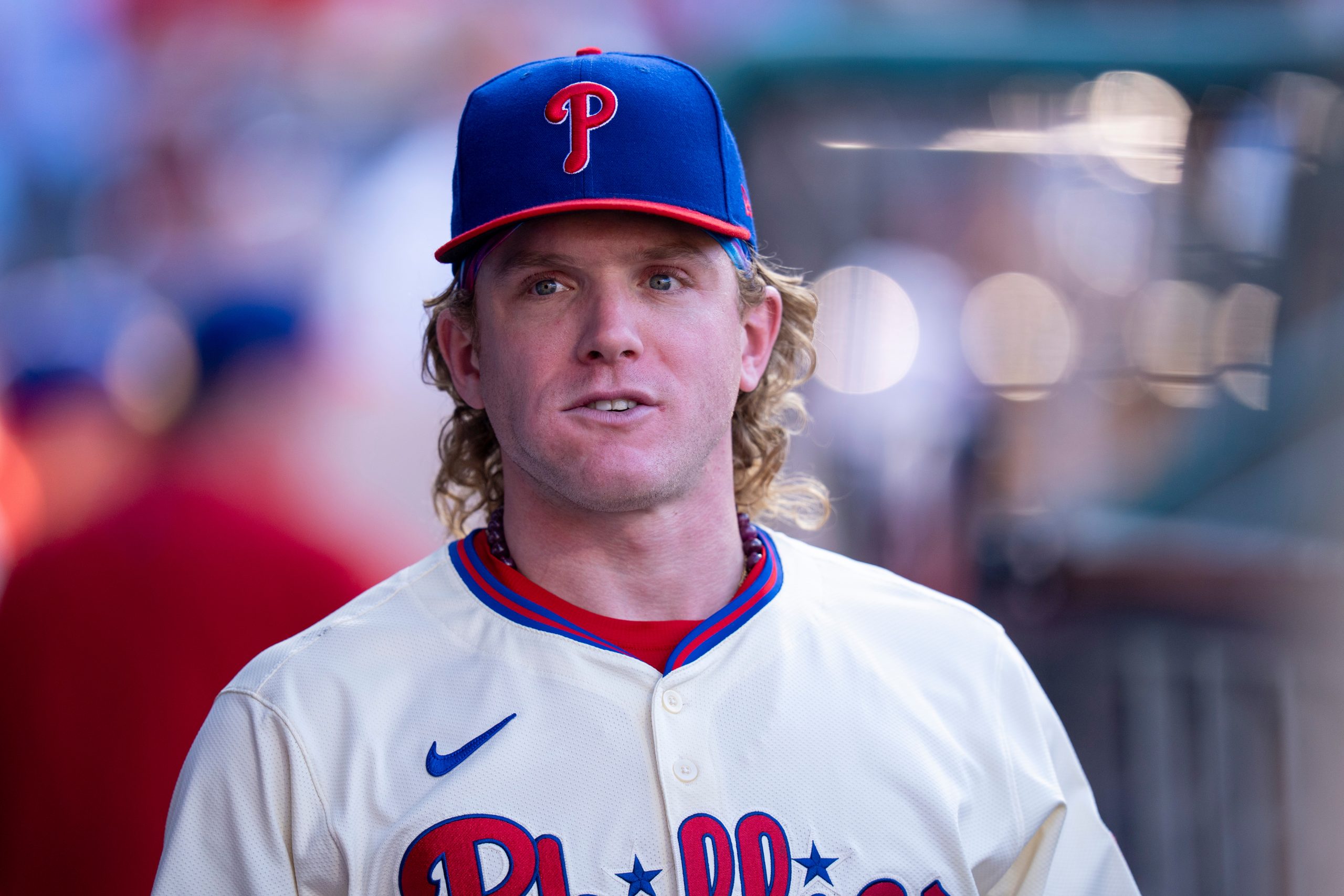 Harrison Bader out of Phillies’ Game 2 starting lineup vs Dodgers because of groin injury