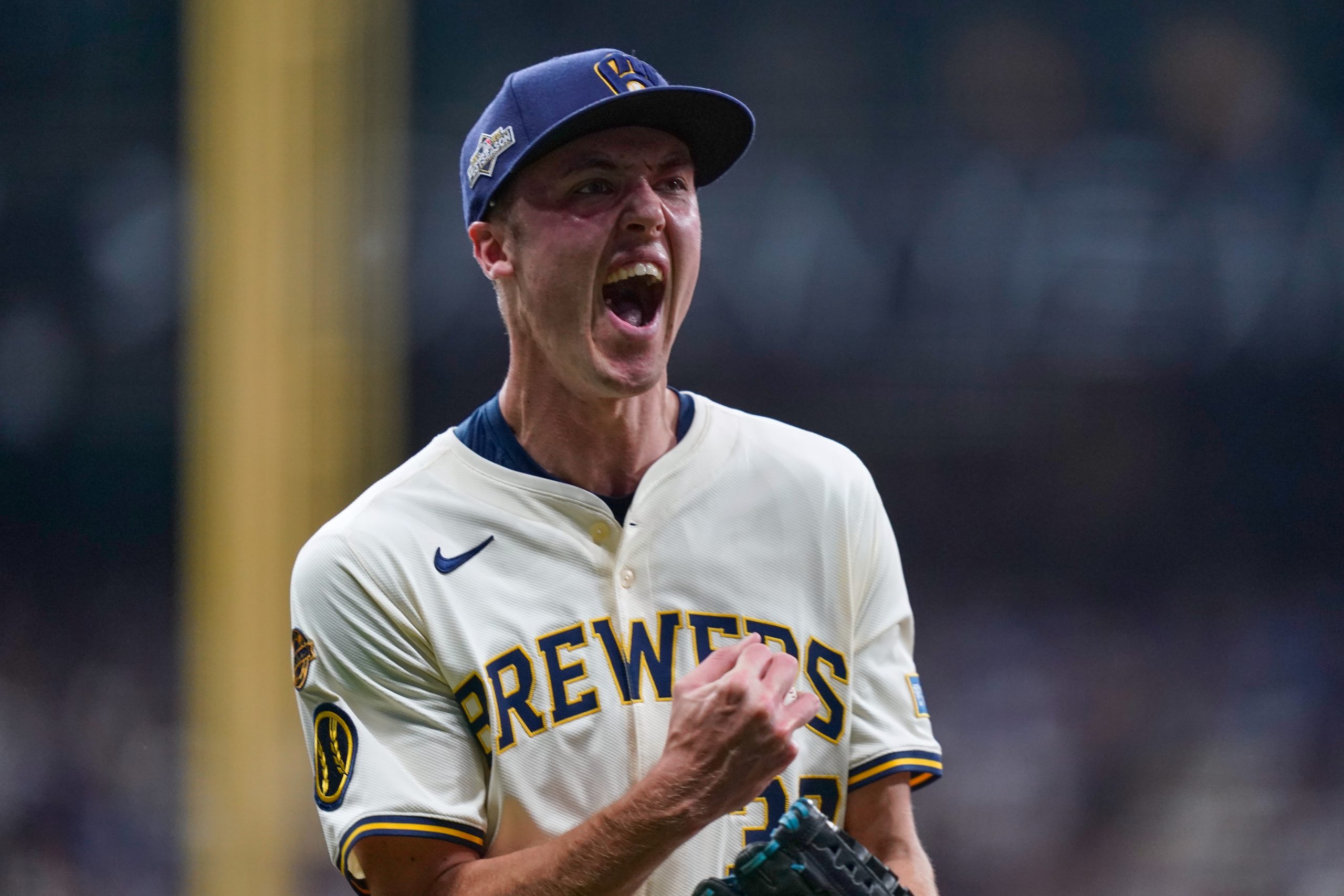 Brewers rookie Jacob Misiorowski hits 104.3 mph while throwing 3 innings of shutout relief