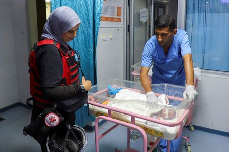 Gaza babies forced to share oxygen masks as Israel blocks equipment, UNICEF says