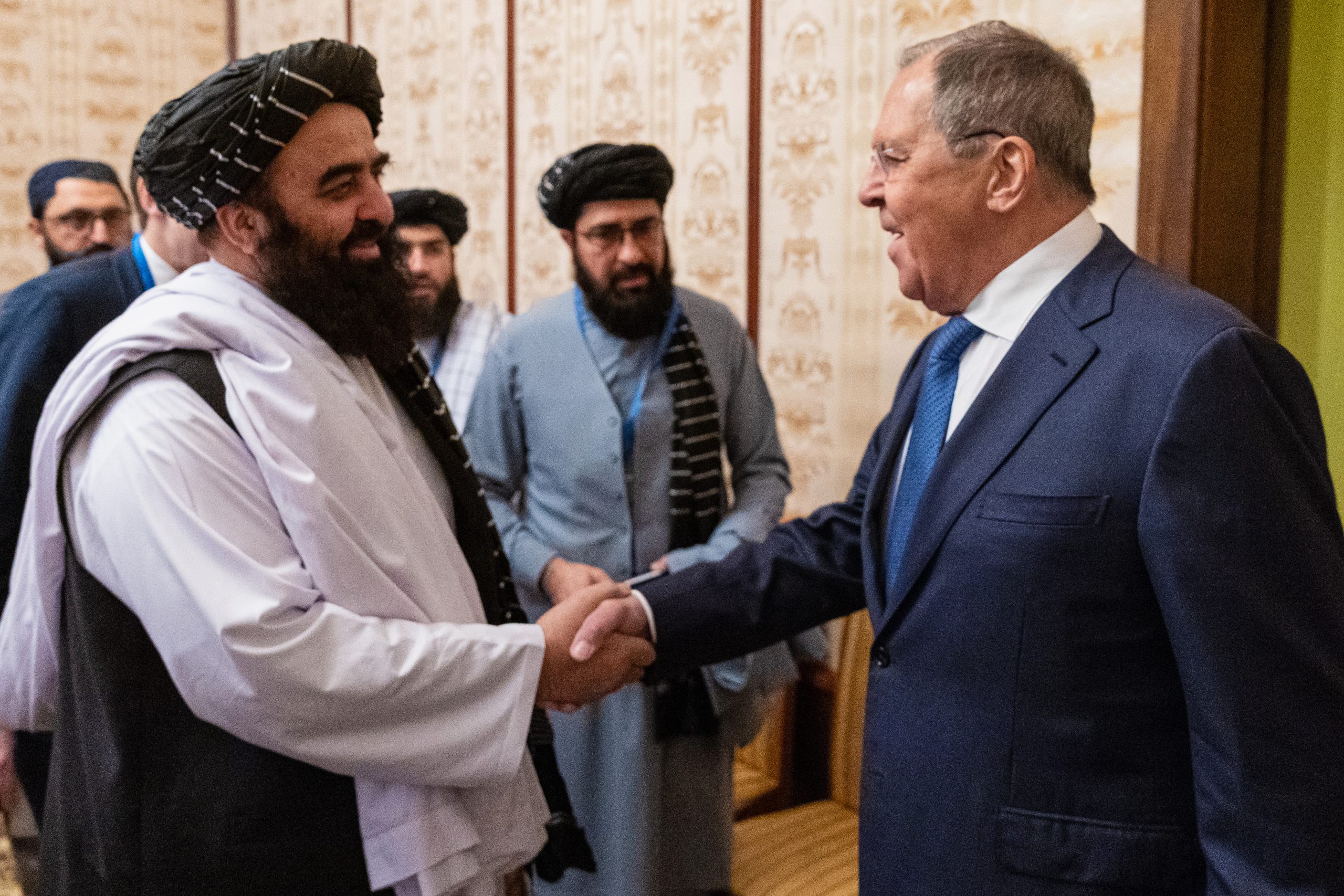 Russia hosts Taliban delegation and warns against foreign military presence in Afghanistan
