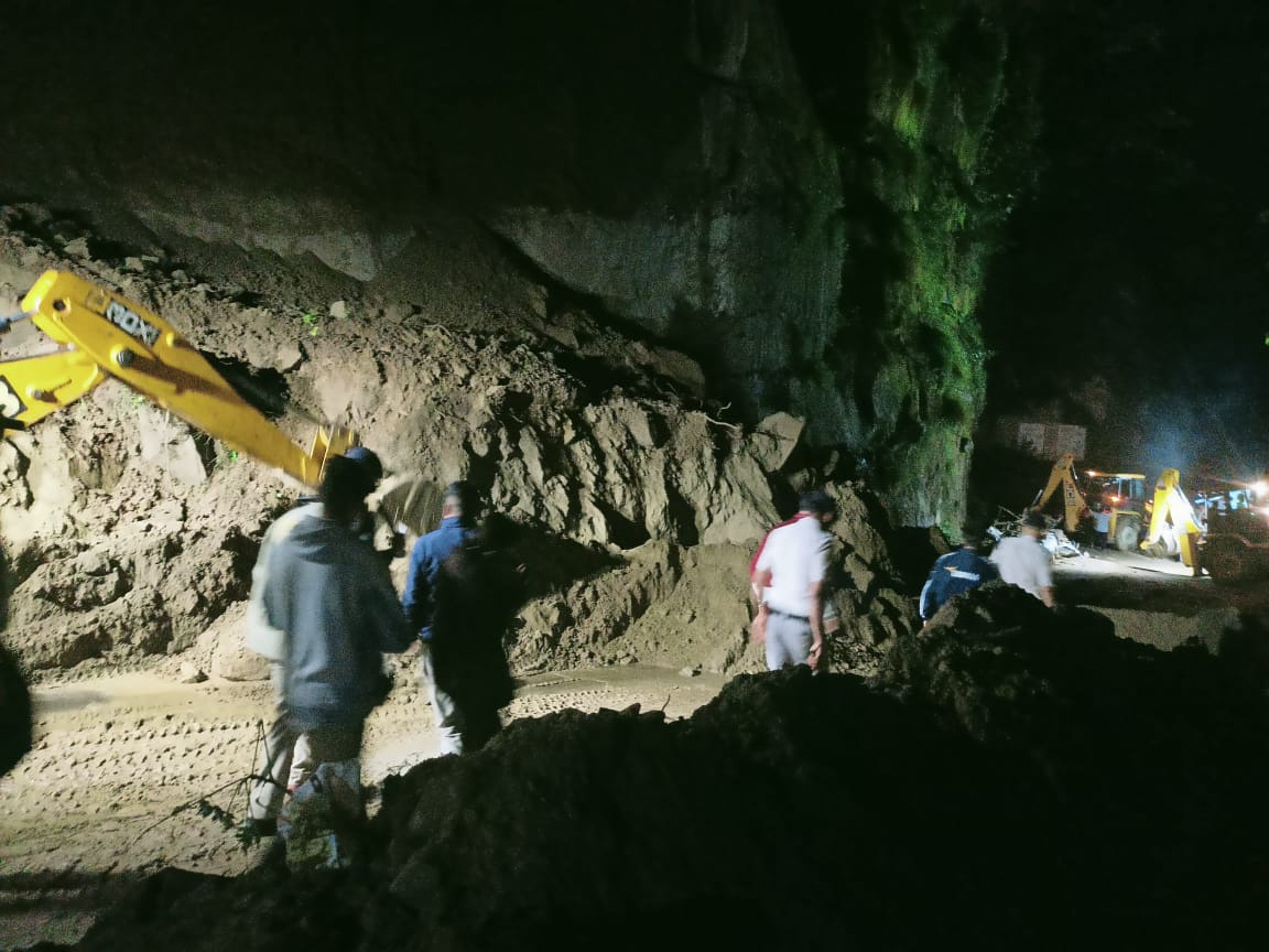 Landslide in northern India hits a bus, killing at least 15 people