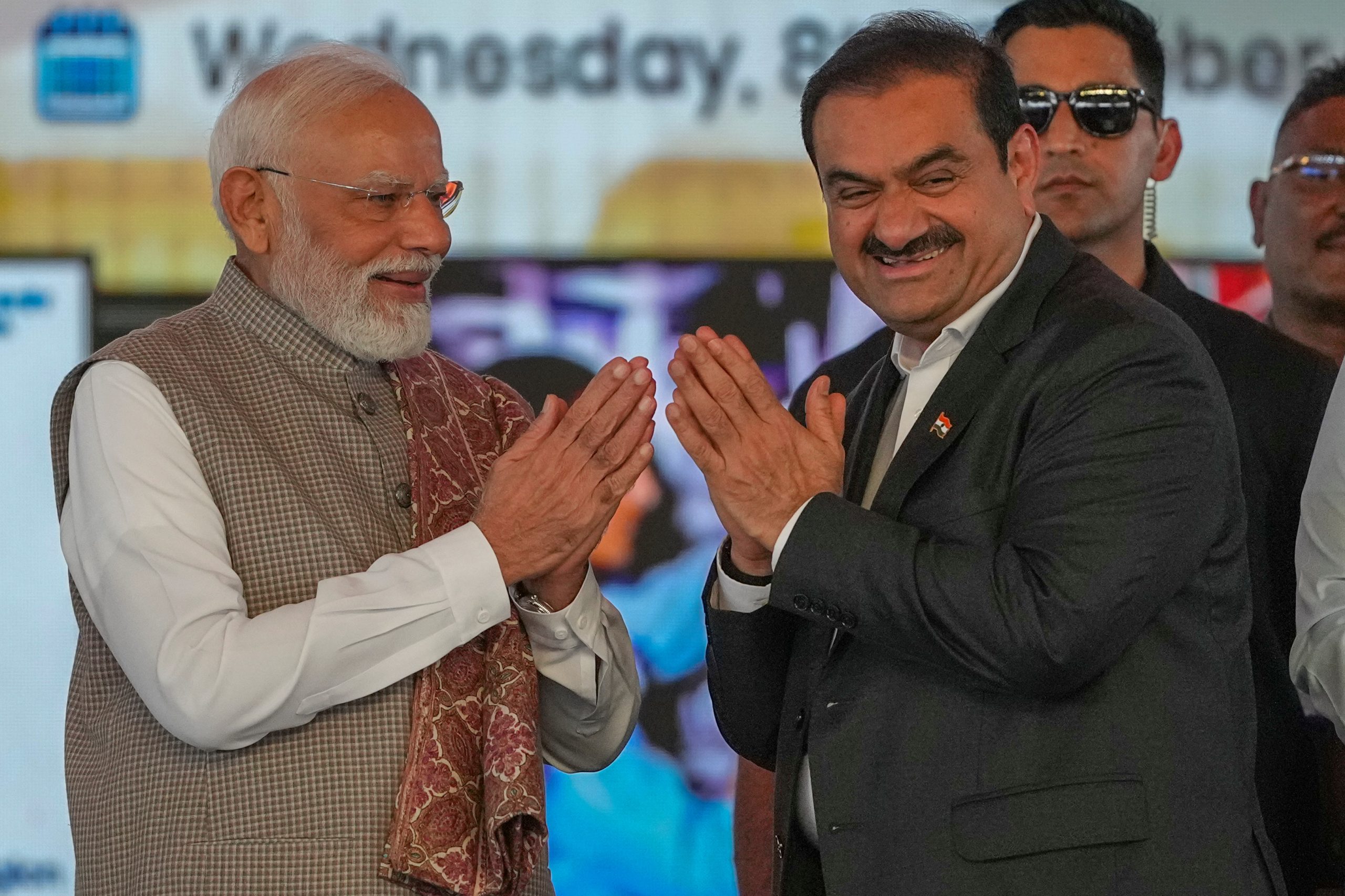 India’s prime minister opens a new Mumbai airport built by Adani Group for $2.2 billion