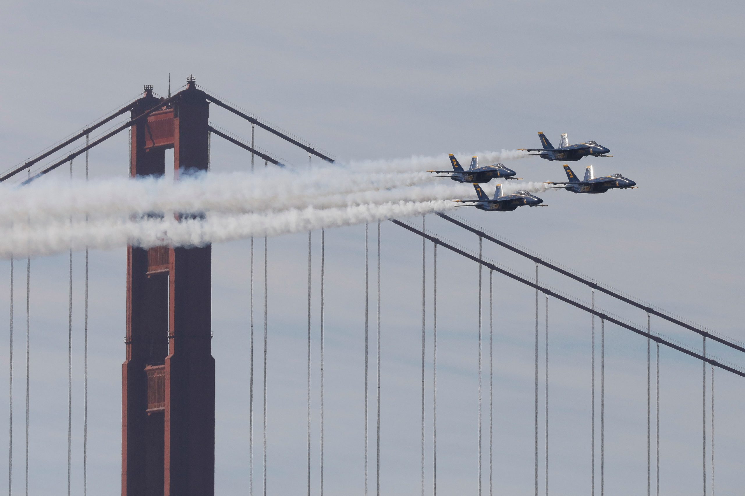 San Francisco’s Fleet Week goes on despite federal shutdown, with help from Canada and Colombia