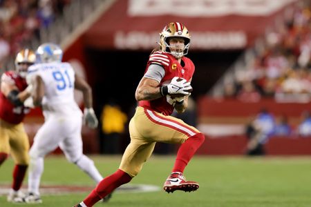 49ers GM ‘fairly confident’ star TE George Kittle practices next week