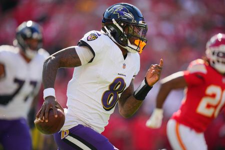 Lamar Jackson (hamstring) remains sidelined as Ravens prepare for Rams