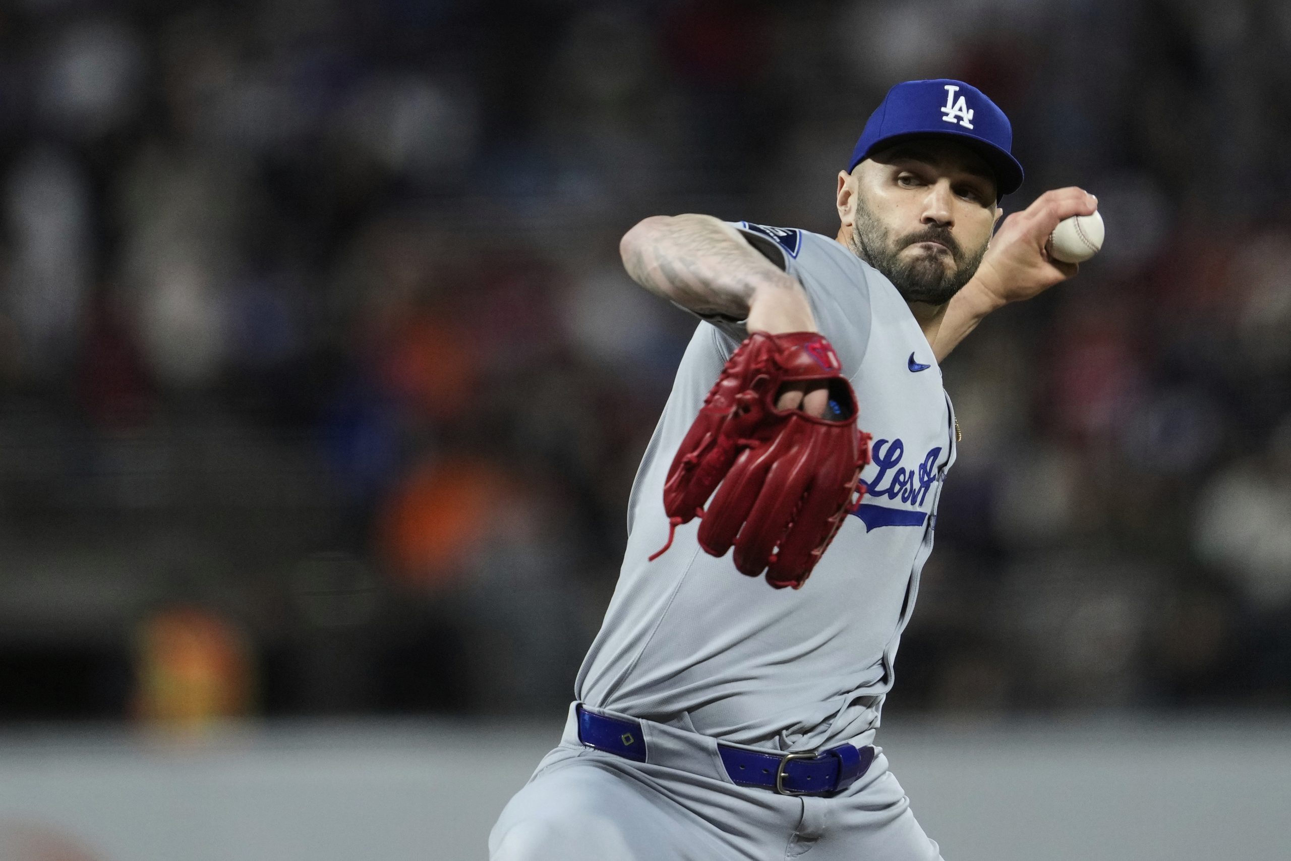 Dodgers reliever Tanner Scott removed from NLDS roster due to illness