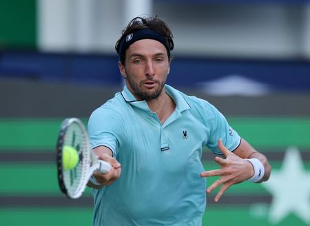 Tennis-Rinderknech stuns Auger-Aliassime to join cousin Vacherot in Shanghai Masters semis