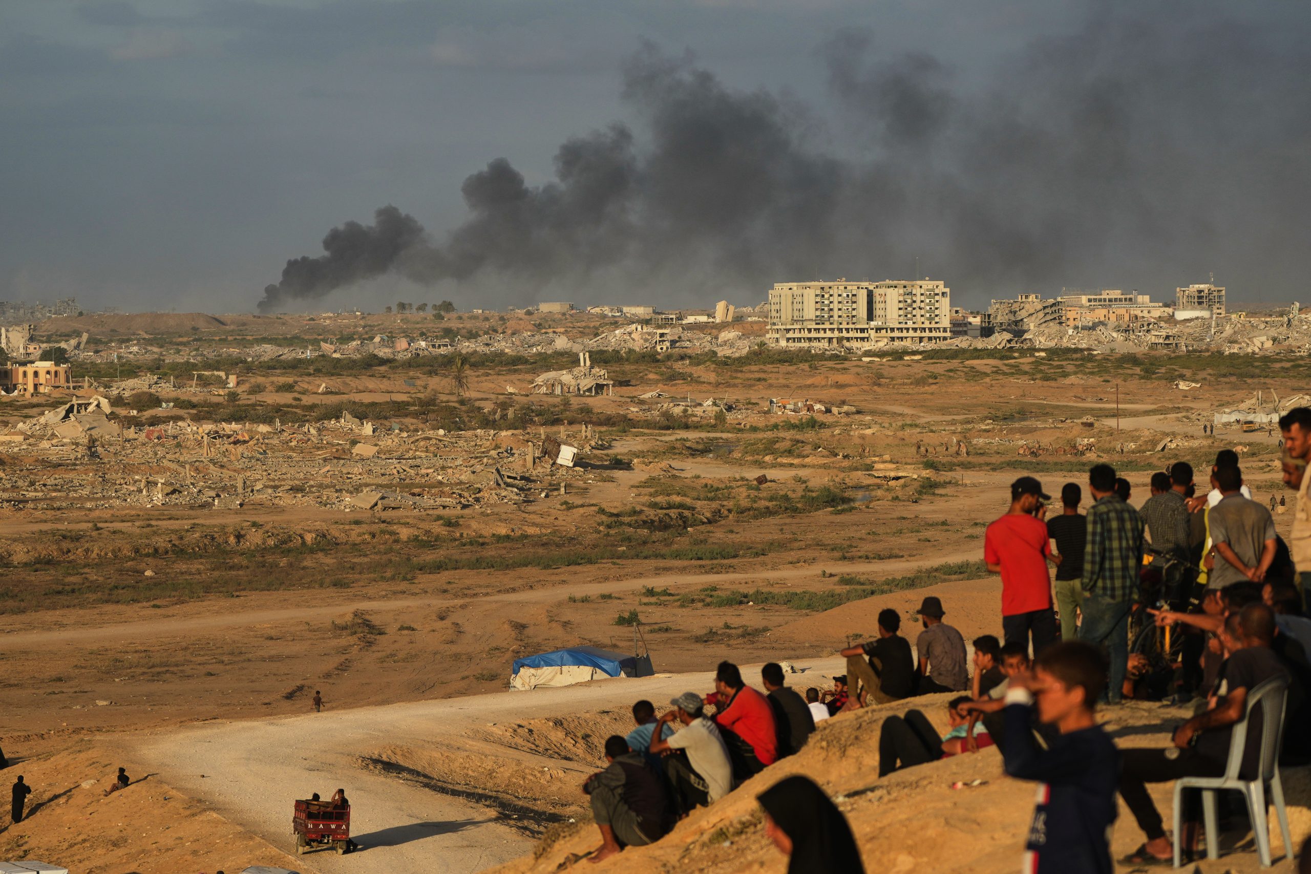The Latest: Israeli military says ceasefire in Gaza has taken effect