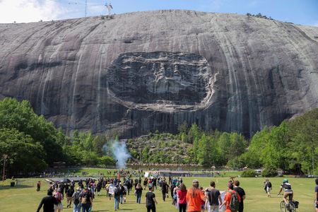 Battle lines drawn over Confederate tribute at Georgia’s Stone Mountain