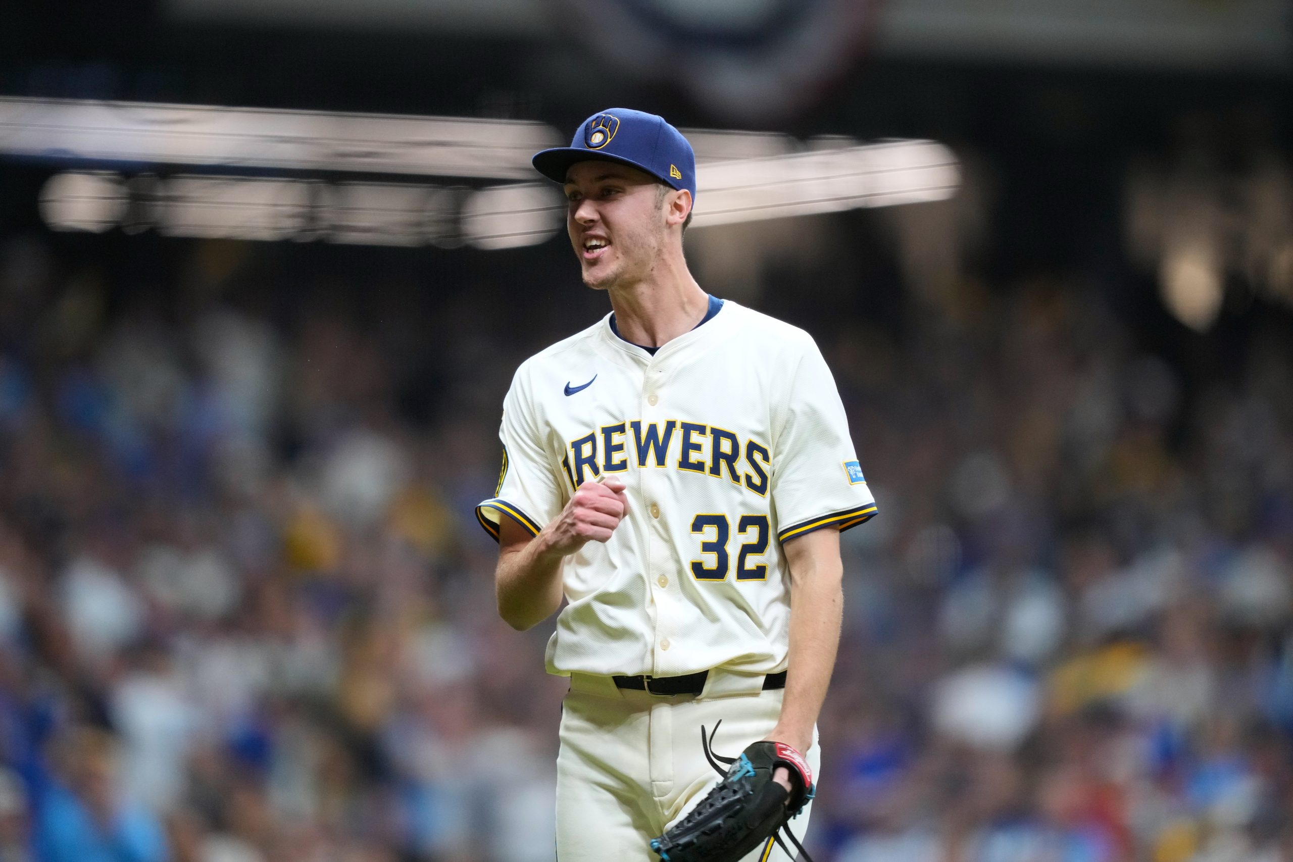 Midseason additions of Misiorowski and Vaughn have played big role in getting Brewers to NLCS