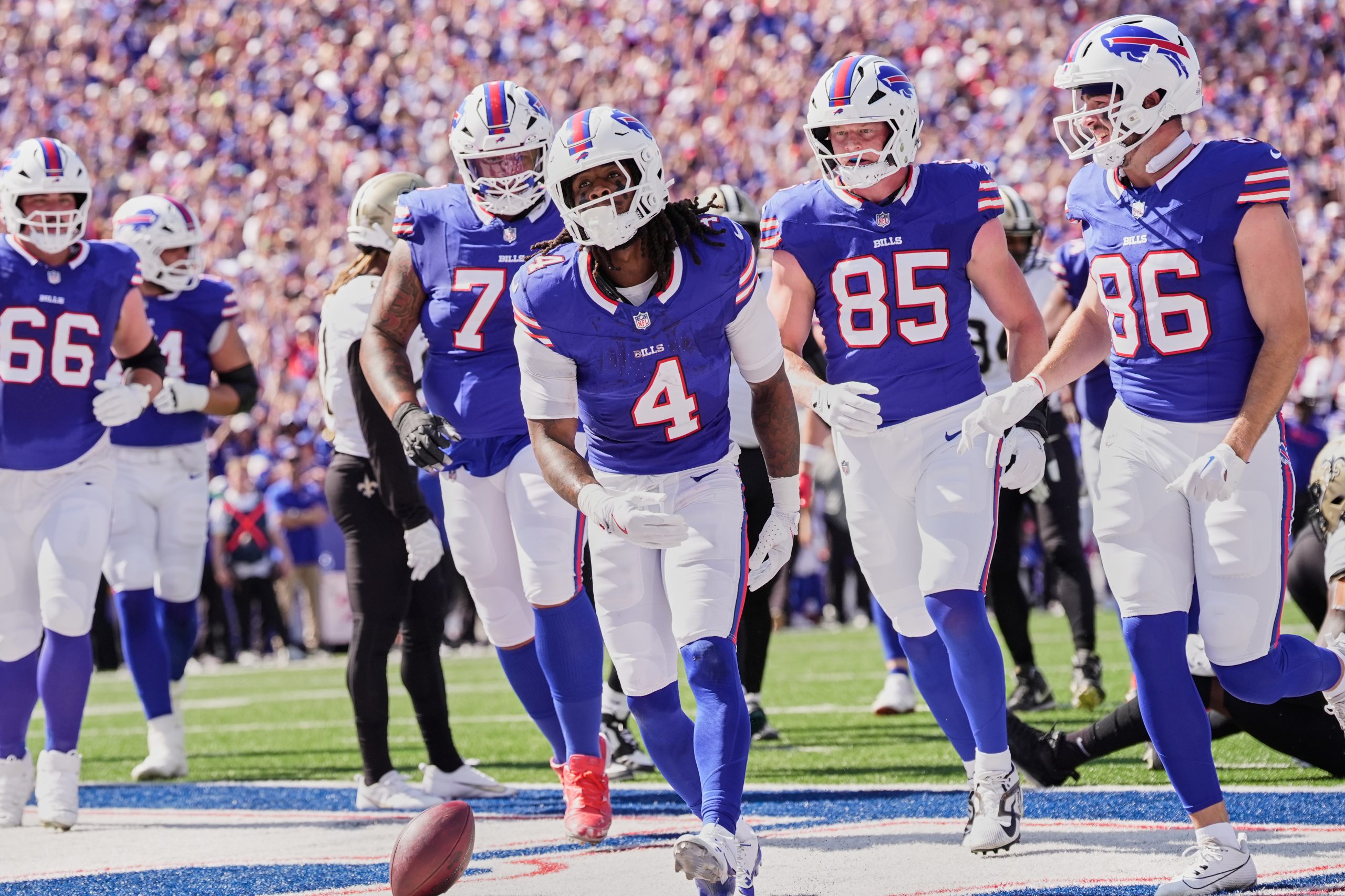 Bills’ James Cook has TD motivations ahead of game vs. Falcons in Georgia homecoming Monday night