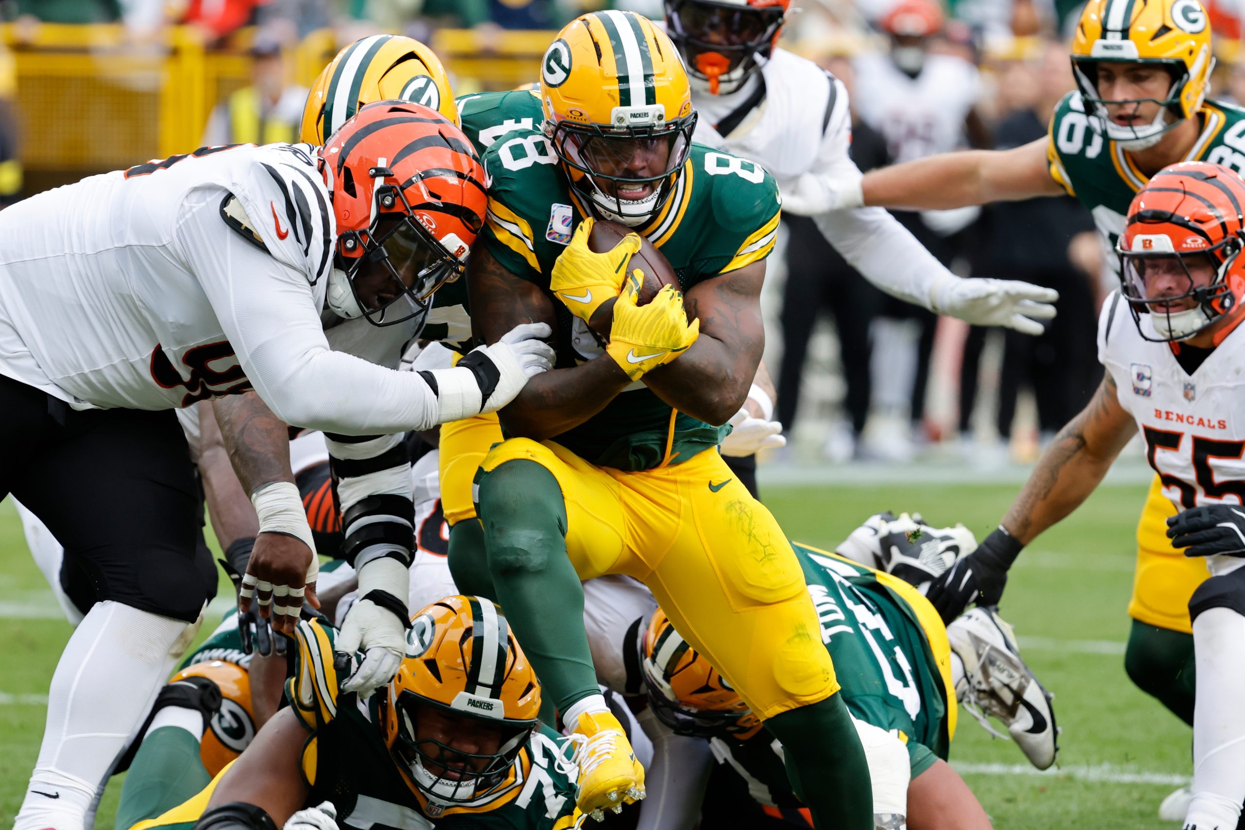 Packers overcome Flacco’s comeback attempt and beat the Bengals 27-18
