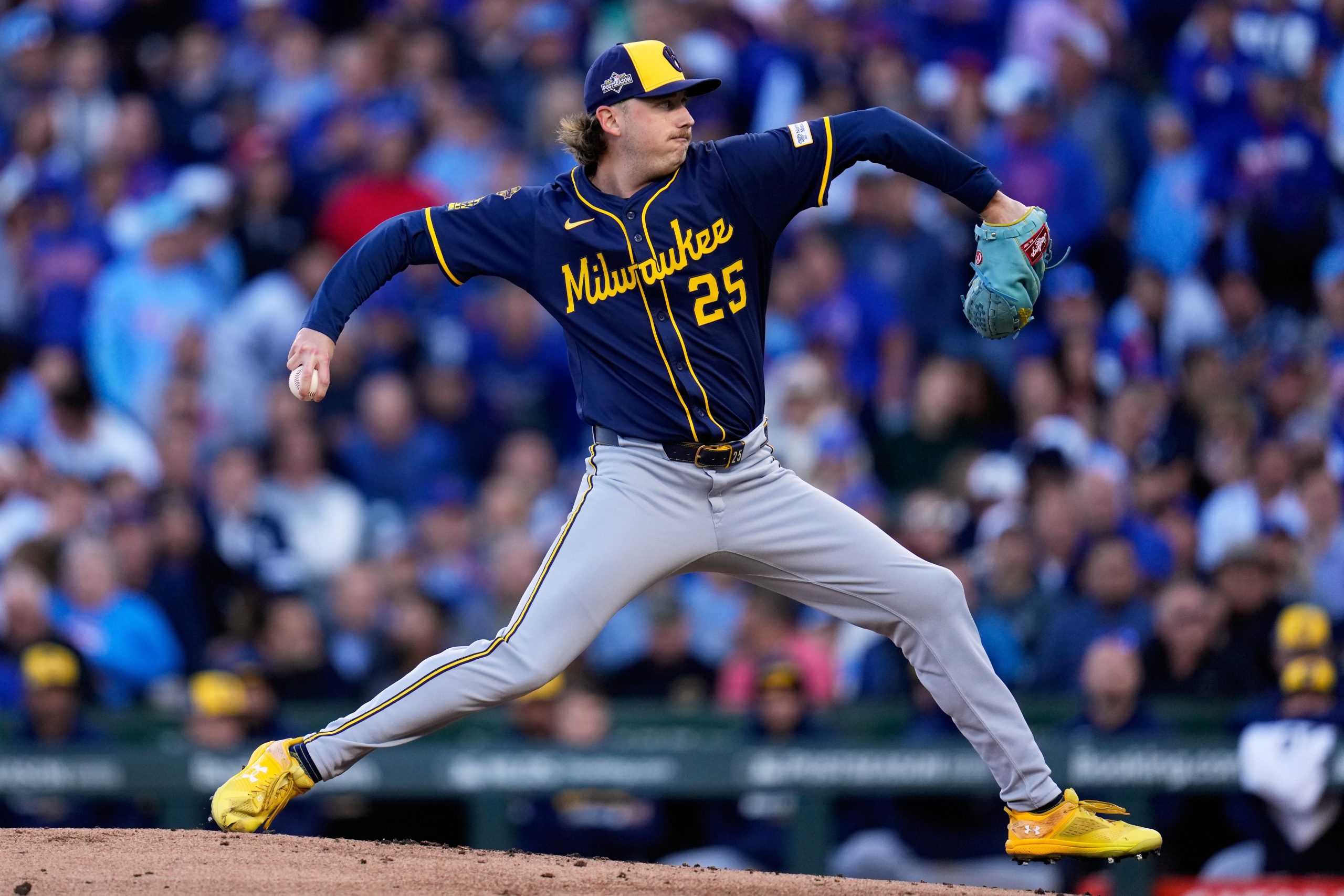 Brewers include Myers rather than Mears on NLCS roster; Dodgers add Casparius to their bullpen