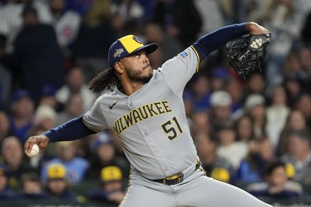 Brewers confident Freddy Peralta will deliver in Game 2 vs. Dodgers