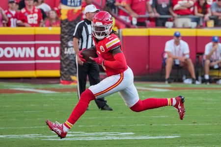 Chiefs WR Rashee Rice back at practice after end of suspension