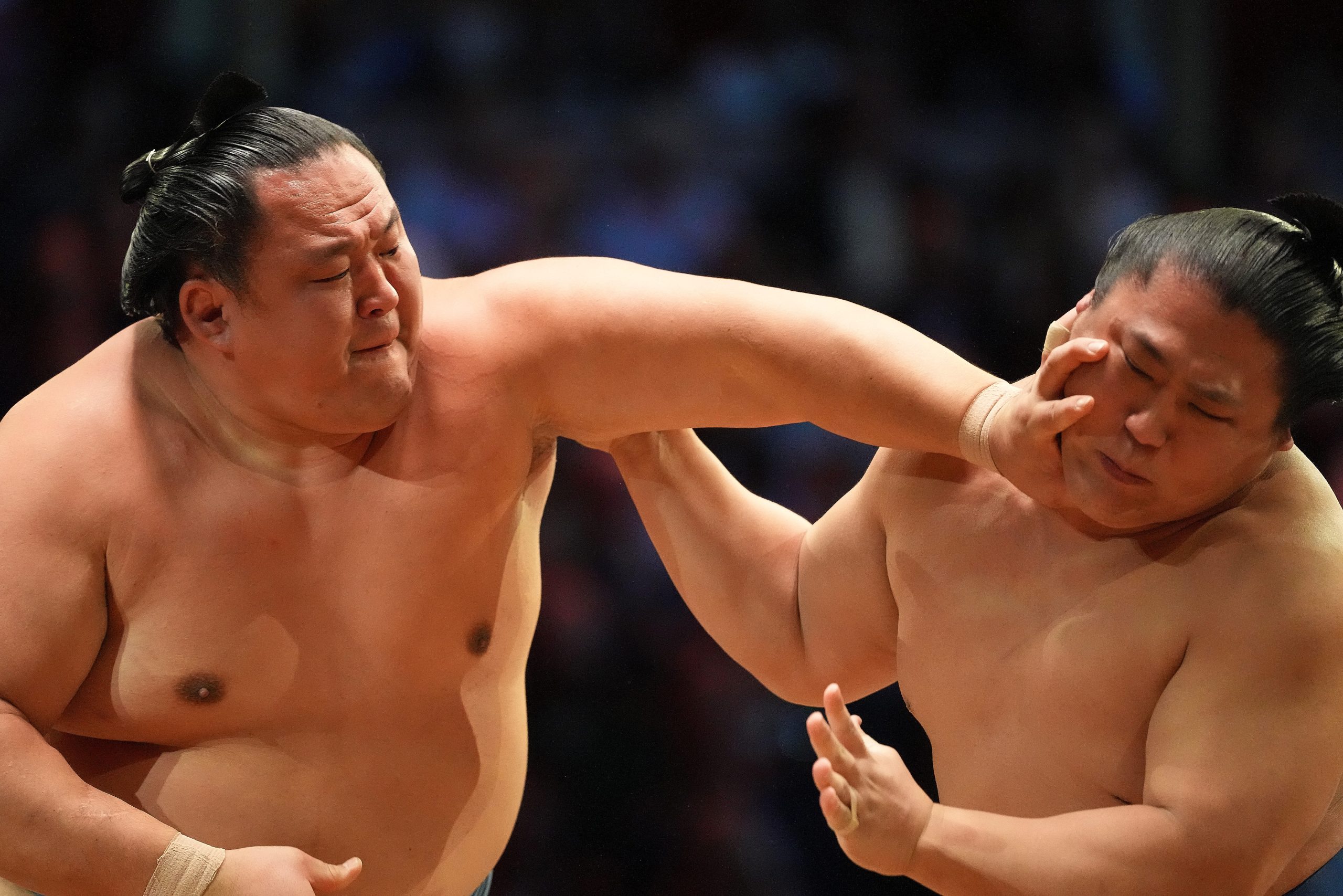 Photos show Sumo wrestlers bring 1,500 years of tradition to London’s Royal Albert Hall