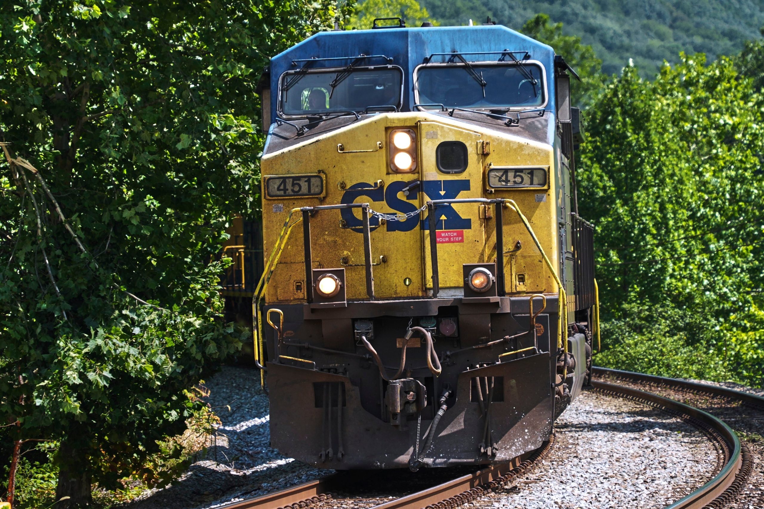 CSX profit falls 22% as new CEO takes over but performance is expected to improve