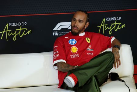 Motor racing-From allergy to prancing horse: Hamilton eyes equestrian future