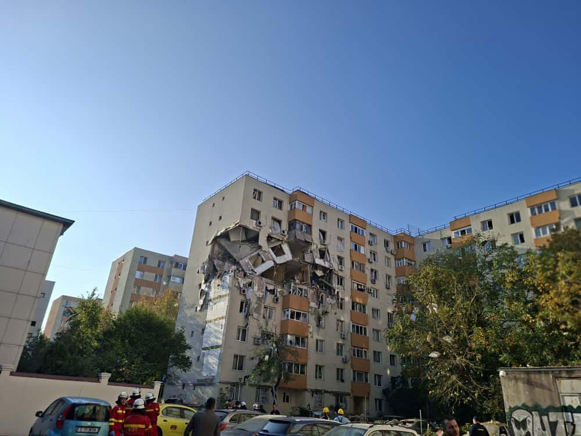 Powerful blast at apartment building in Romania’s capital kills 3 and injures at least 13