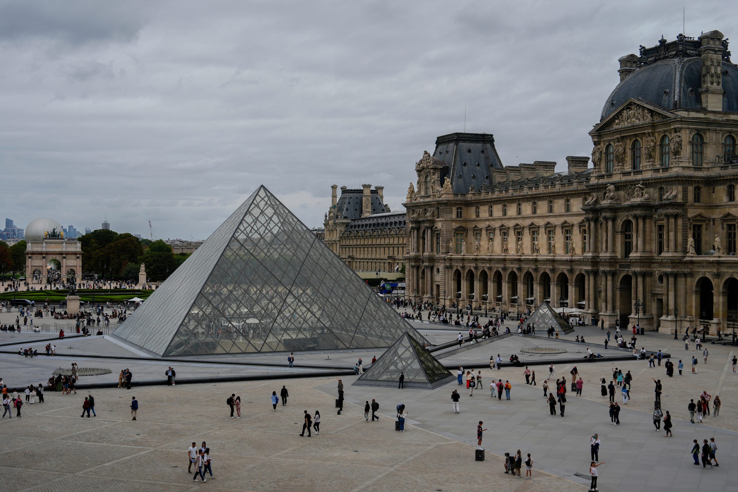 Thieves strike Louvre in brazen jewel heist as the world’s most visited museum shuts