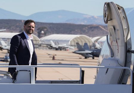 U.S Vice President Vance to arrive in Israel on Tuesday, Israeli Airports Authority says