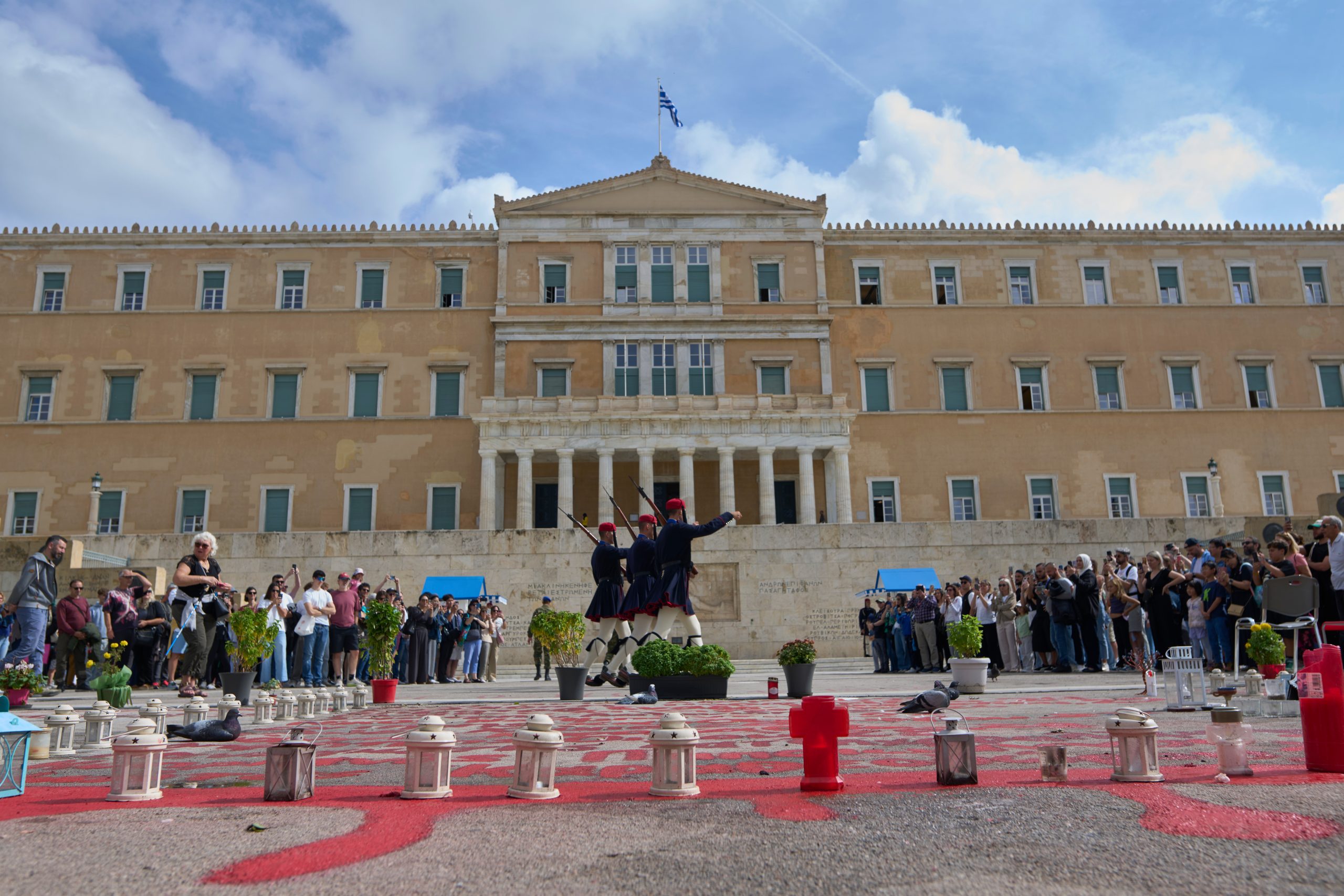 Greek government seeks to ban protests at Tomb of Unknown Soldier monument, sparking backlash