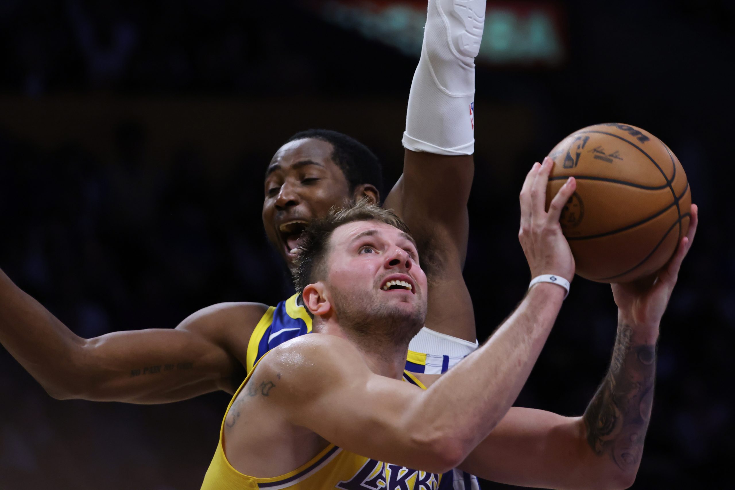 Luka Doncic’s 43 points, near triple-double aren’t enough to carry Lakers to a win without LeBron