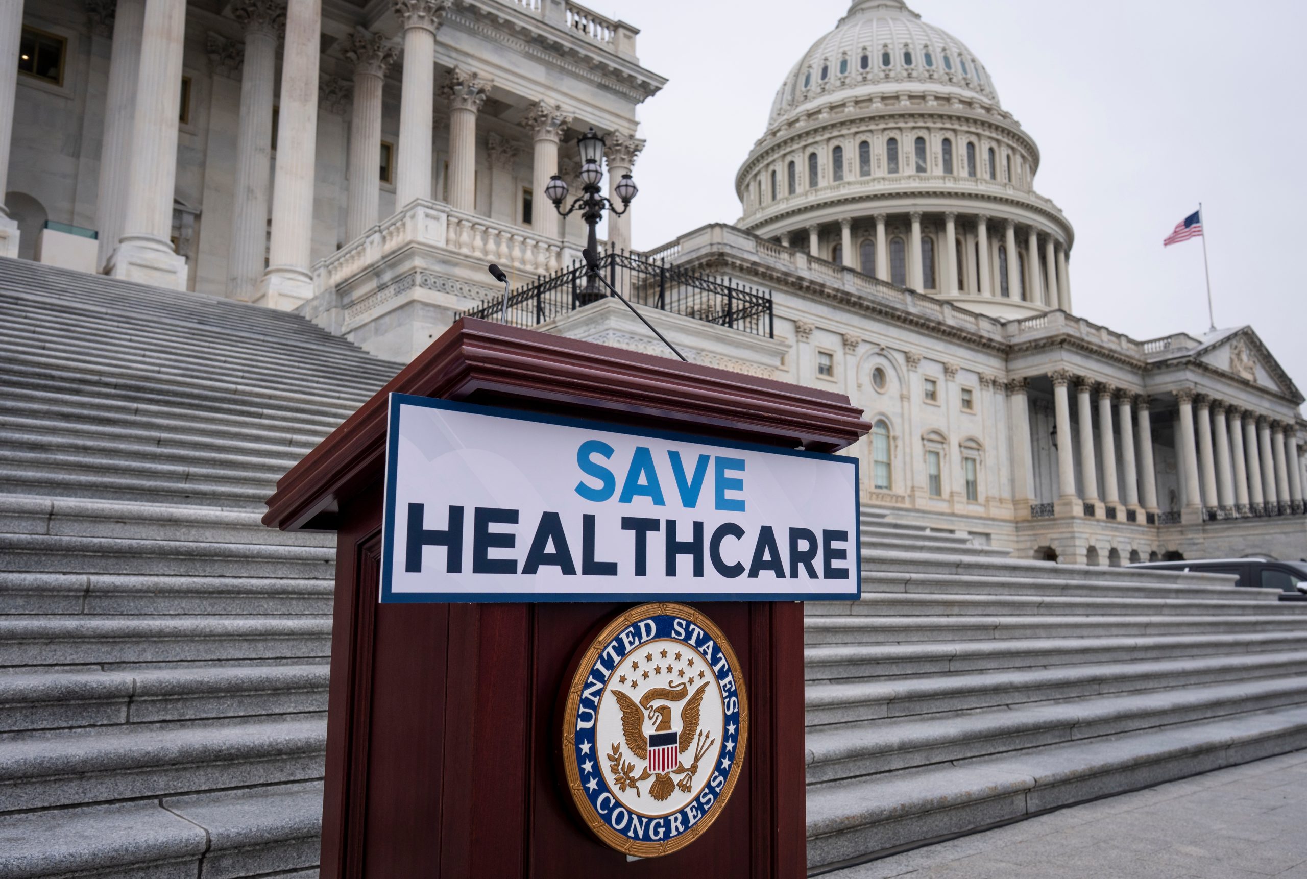 Health care compromise appears far off as the government shutdown stalemate persists