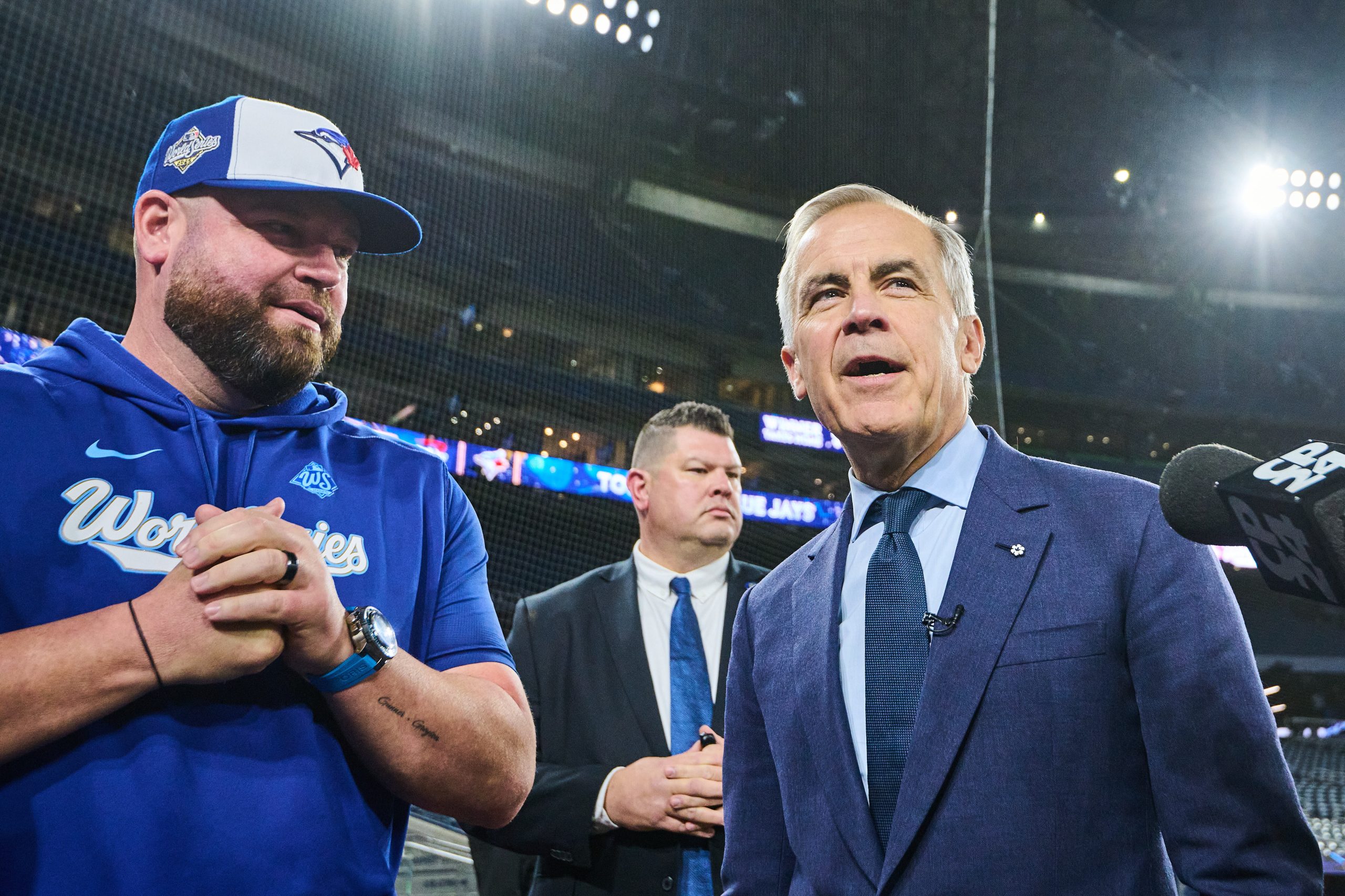 Carney challenges Trump to make a bet on the World Series as Canada’s team plays the Dodgers