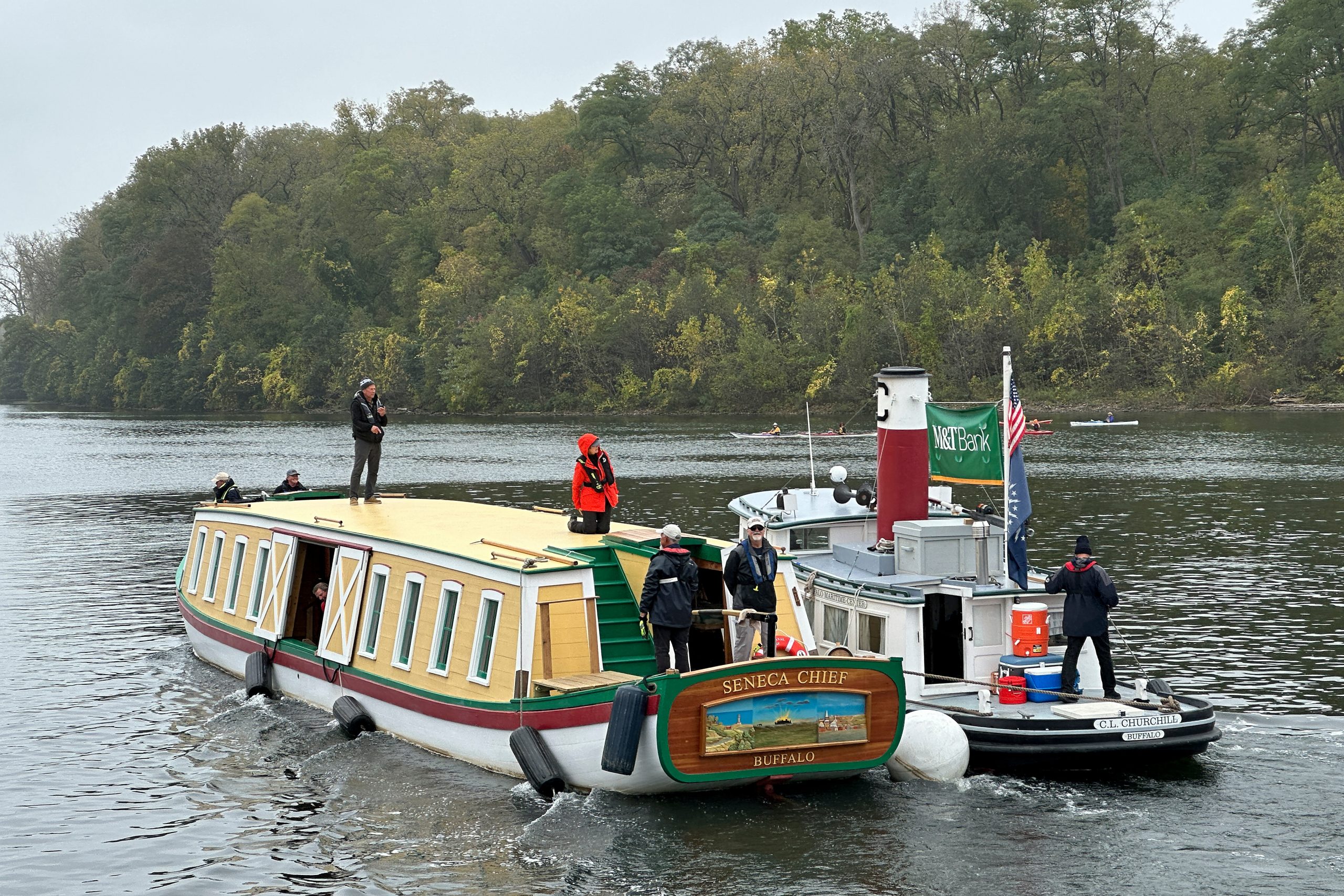 Floating time capsule: Replica boat retraces historic Erie Canal journey 200 years later