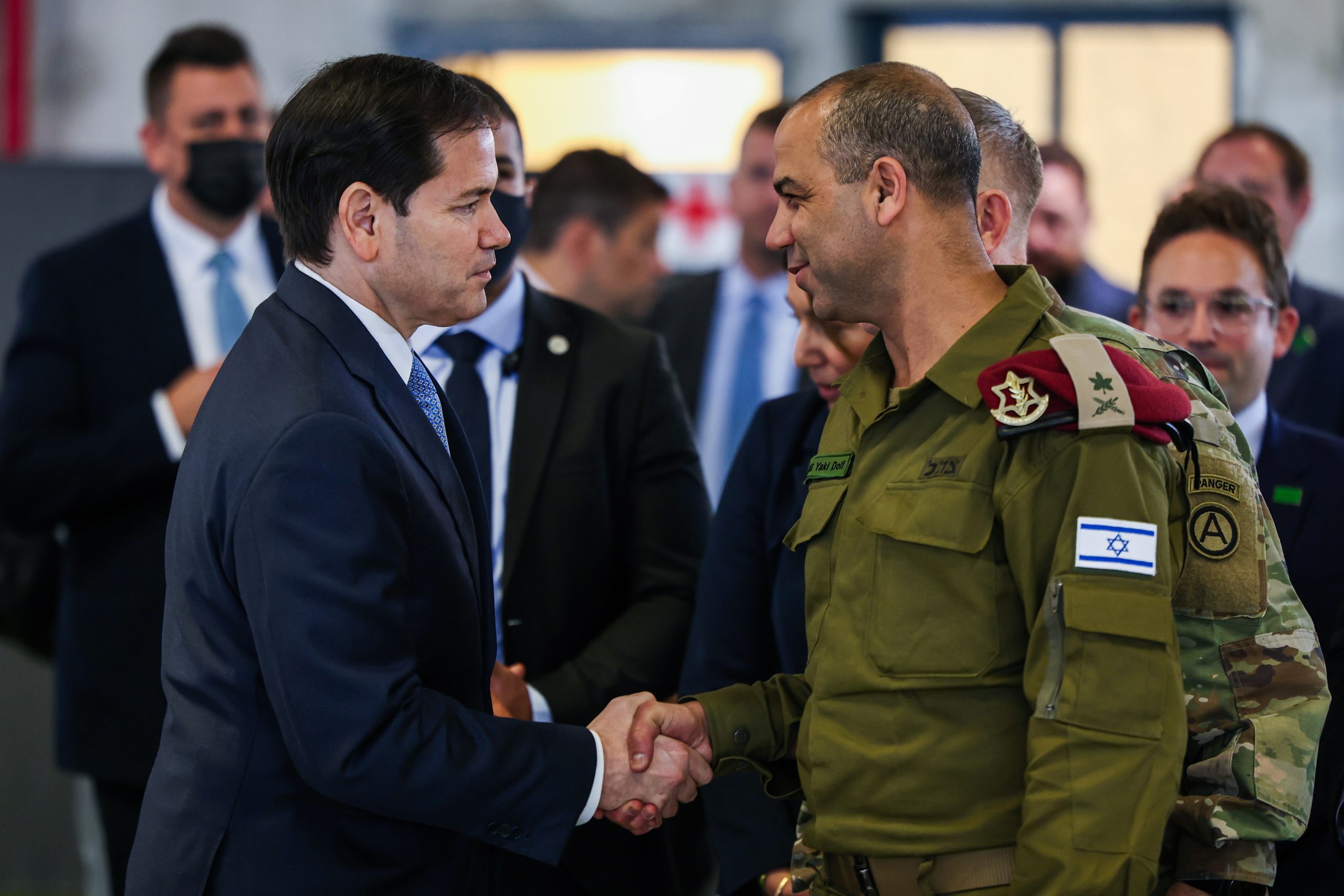 Marco Rubio is the latest high-level visitor to tour Israel’s U.S-led coordination center