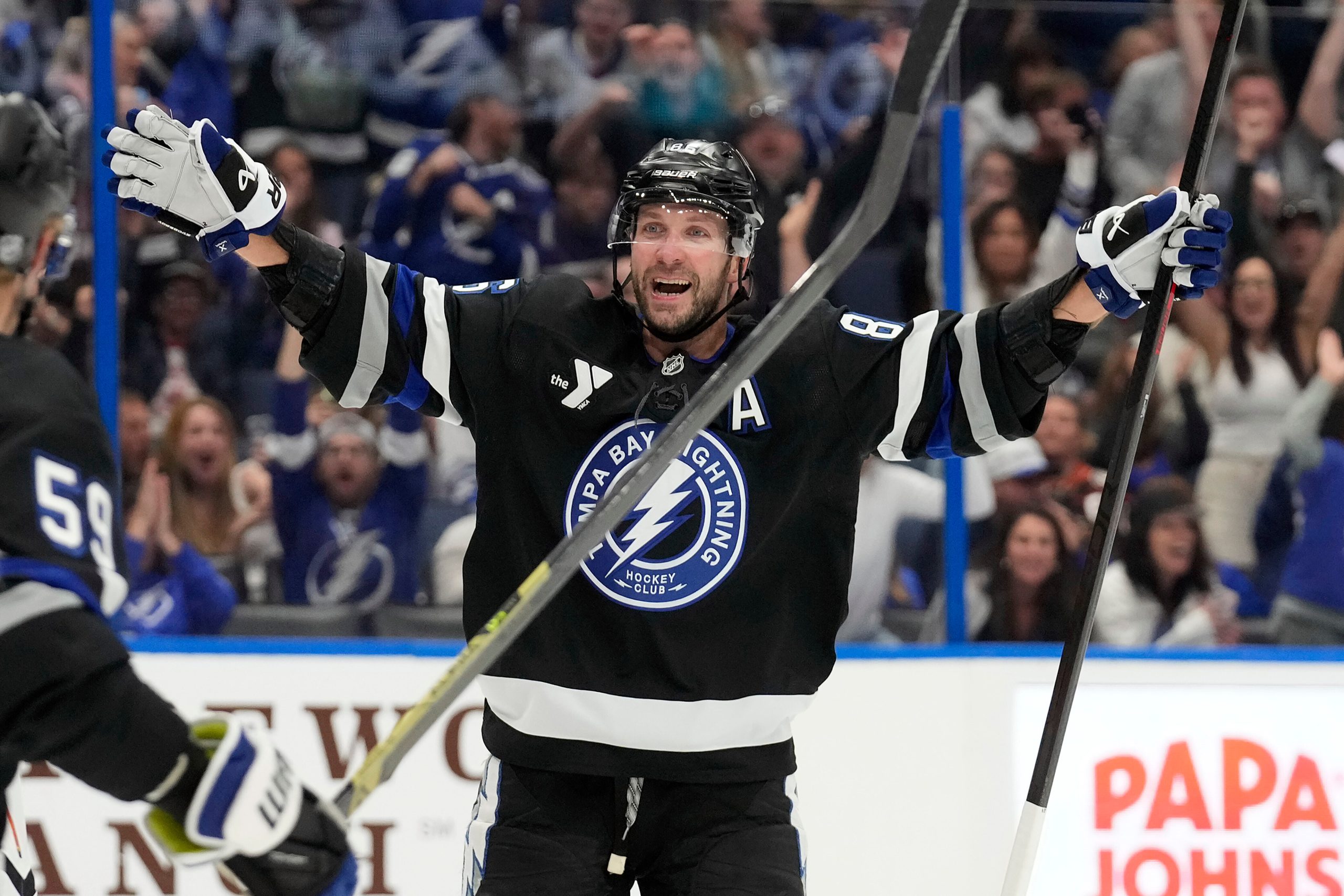 Kucherov gets 1,000th career point in Lightning’s game against Ducks