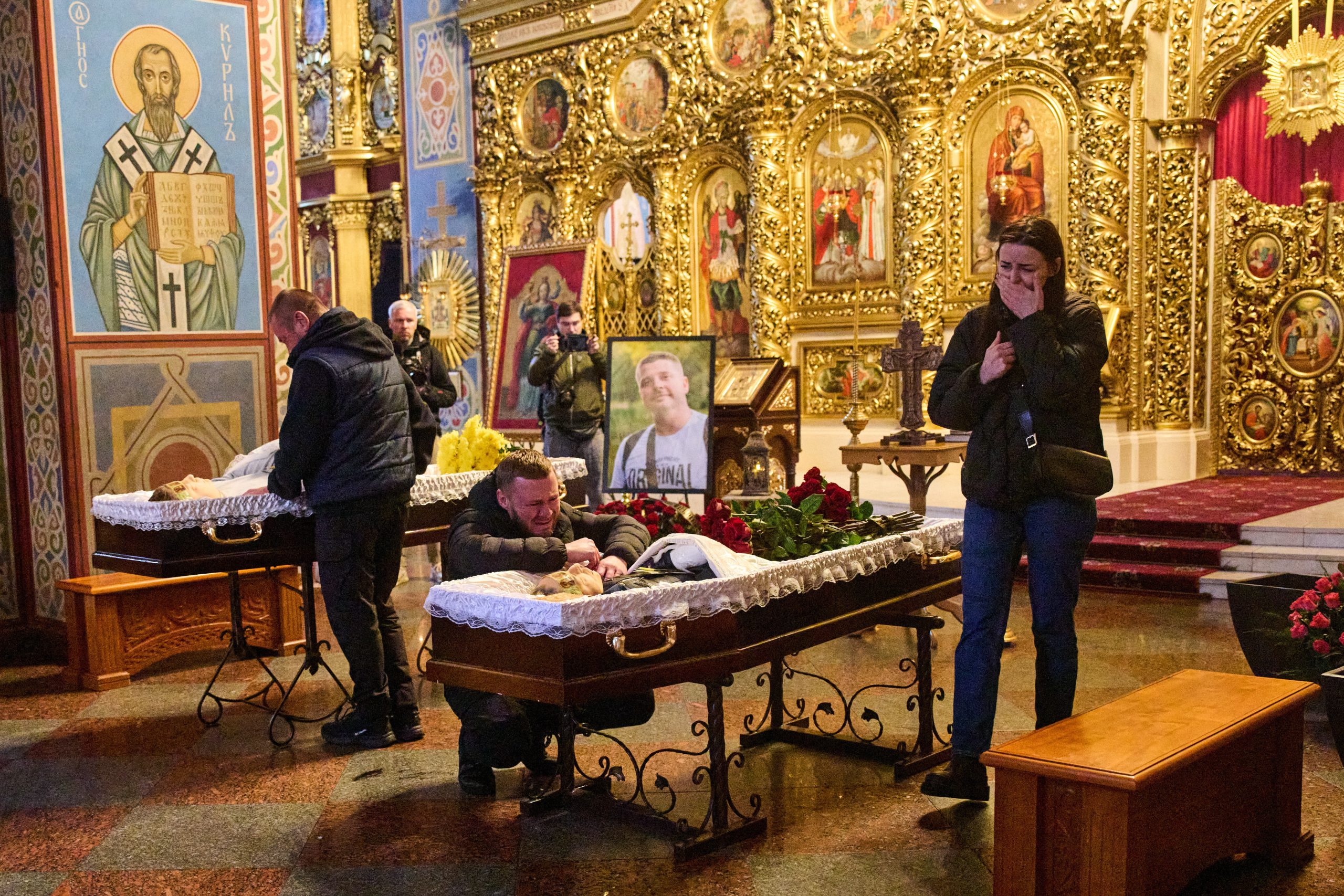 Ukraine mourns two journalists after a deadly Russian drone strike claimed their lives