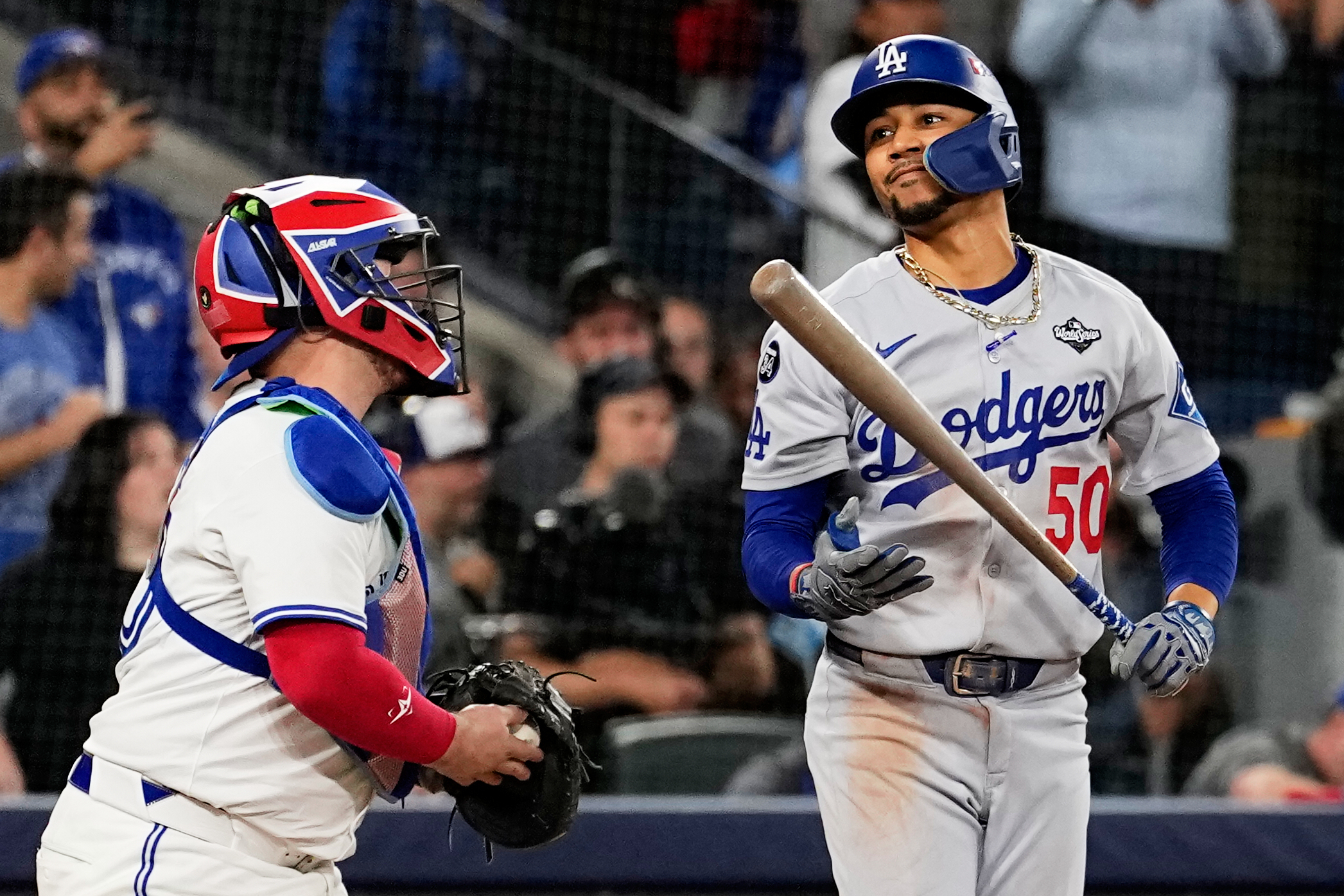 Dodgers shuffle their slumping lineup for World Series Game 5, moving Betts down and benching Pages