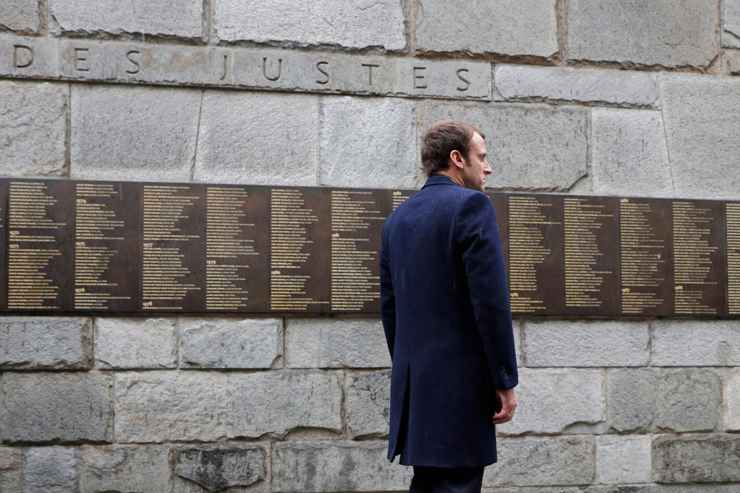 A French trial examines Holocaust Memorial graffiti believed linked to Russia