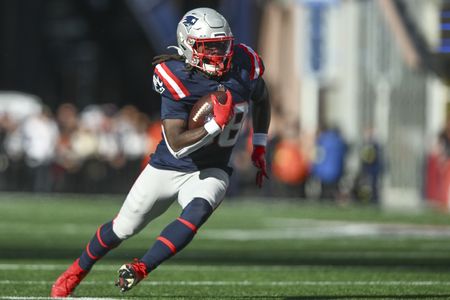 Pats RB Rhamondre Stevenson (toe) won’t play vs. Falcons