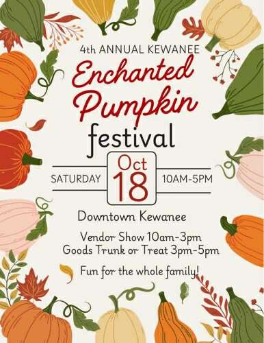 Fourth Annual Enchanted Pumpkin Festival Bring Halloween Fun to Downtown Kewanee October 18, 2025