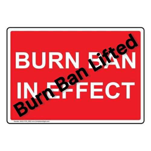 Galva Fire District Lifts Fire Ban as of October 10, 2025