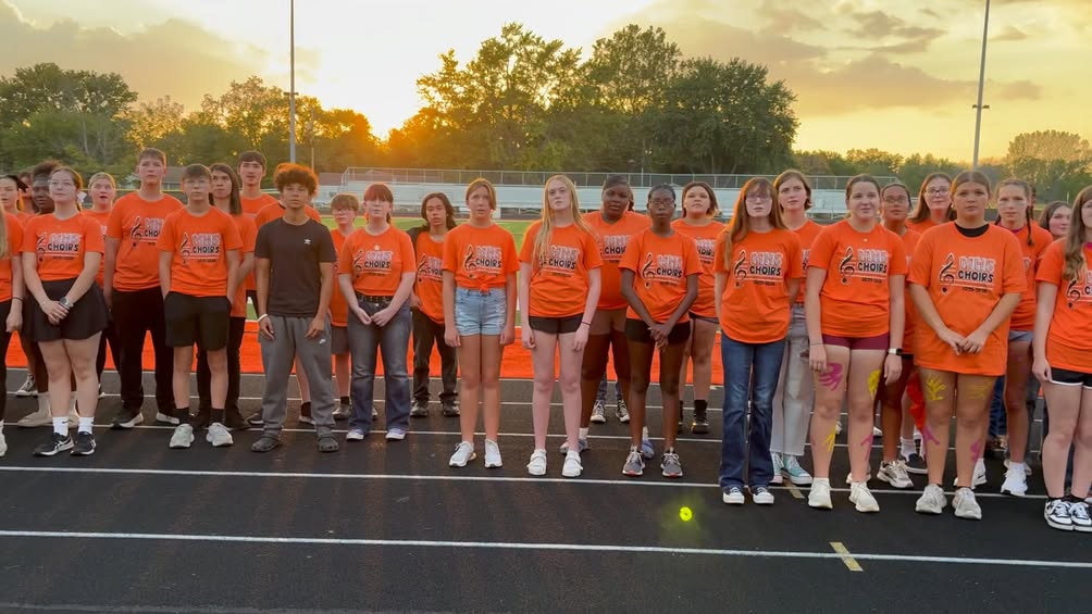 MHS Choirs singing The Macomb HS Alma Mater!  #MAC185